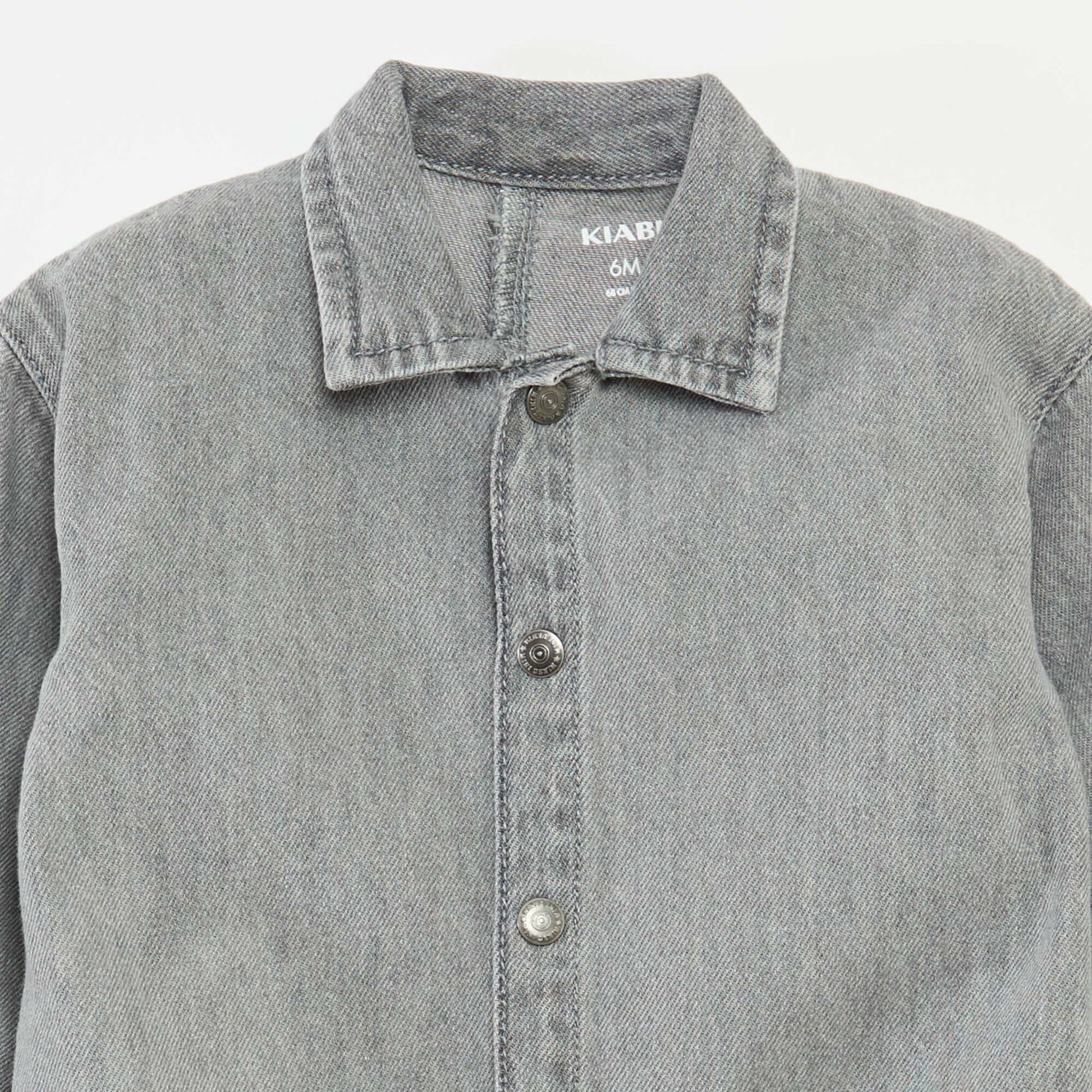 Combinaison en jean GRIS