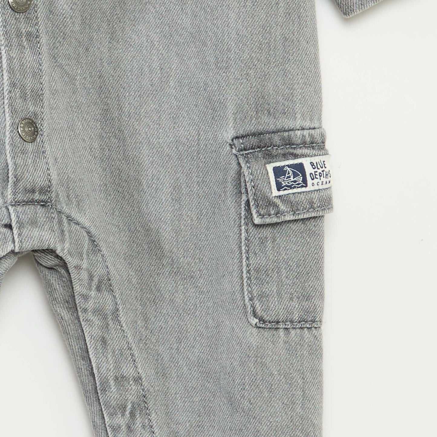Combinaison en jean GRIS