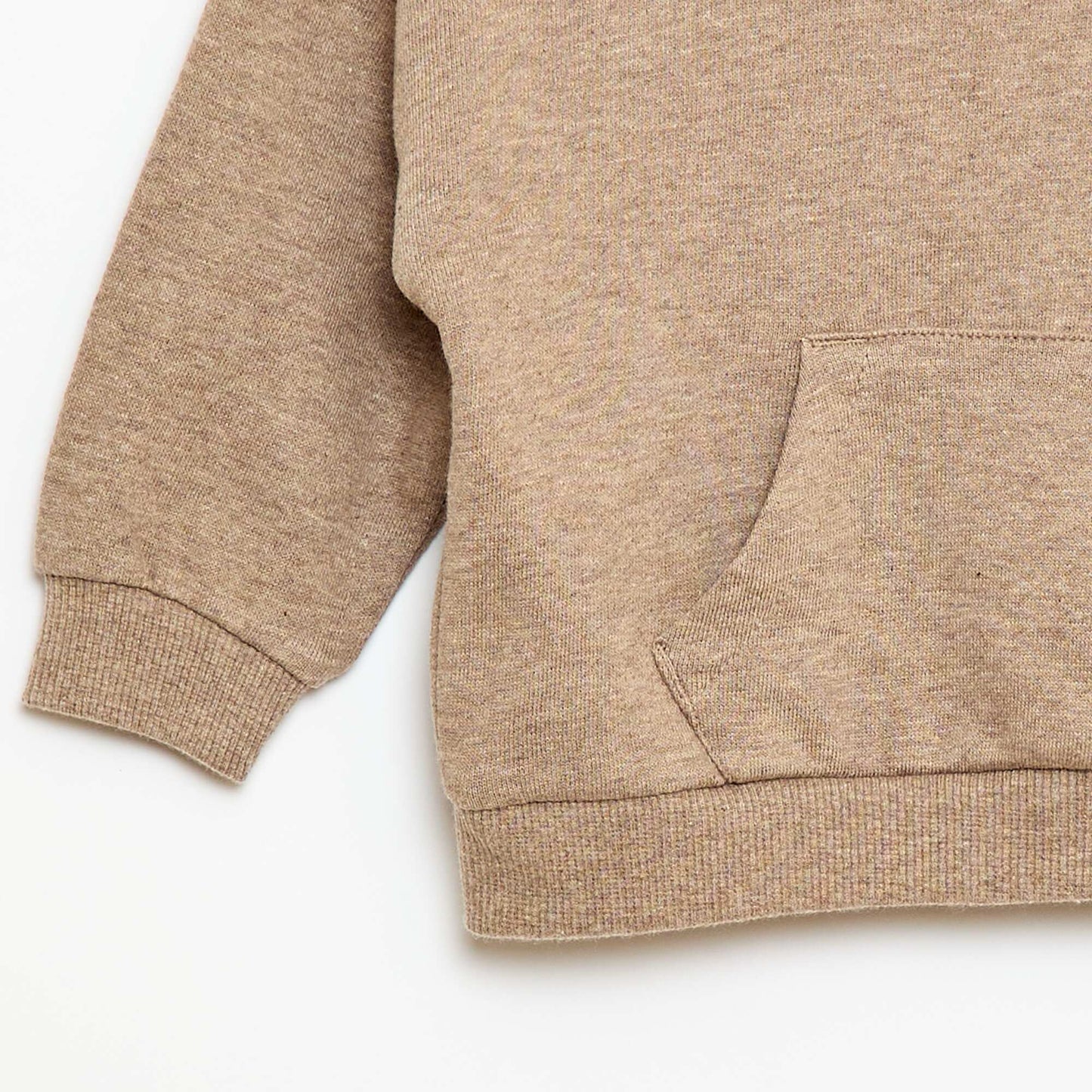 Ensemble sweat à capuche + jogging monochrome - 2 pièces BEIGE