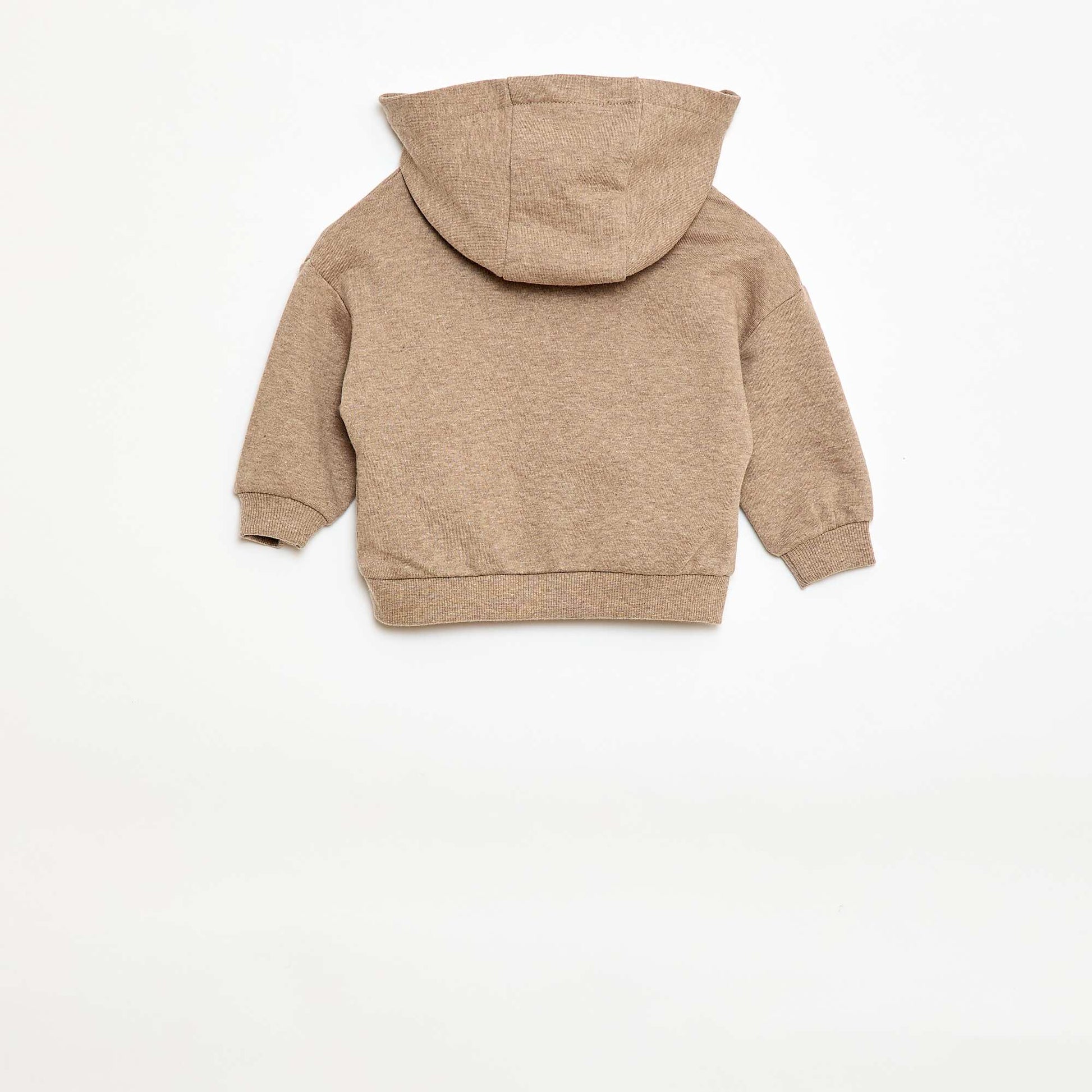 Ensemble sweat à capuche + jogging monochrome - 2 pièces BEIGE