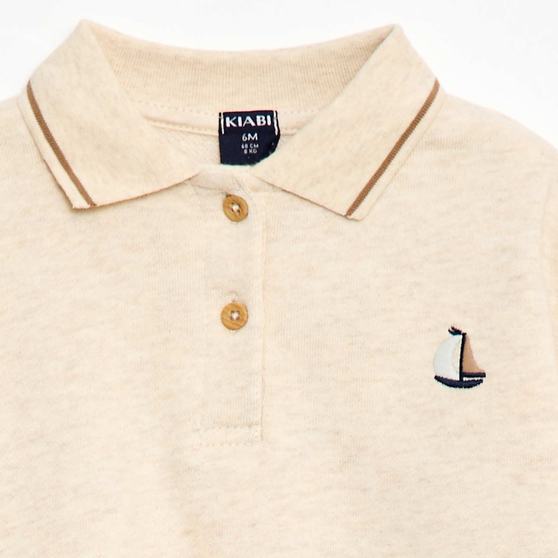 Ensemble polo + pantalon - 2 pièces BEIGE