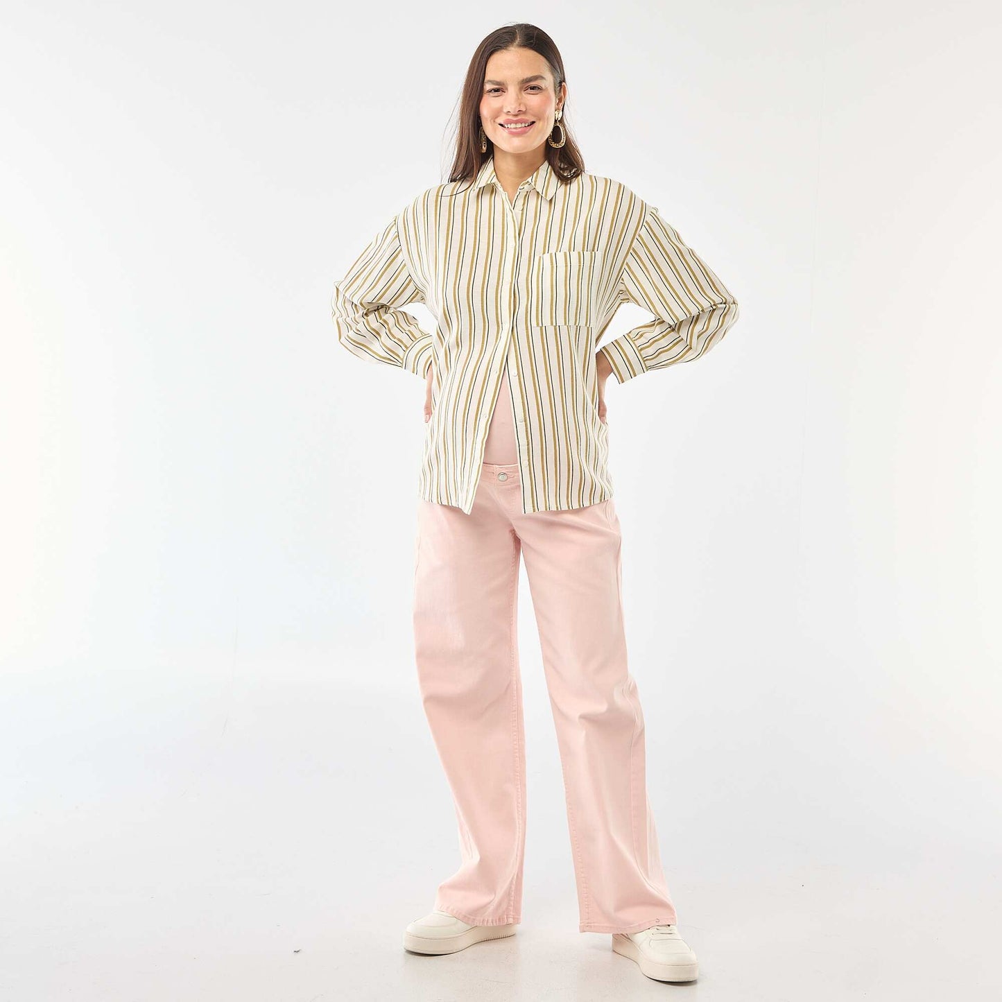 Pantalon de maternité wide leg ROSE
