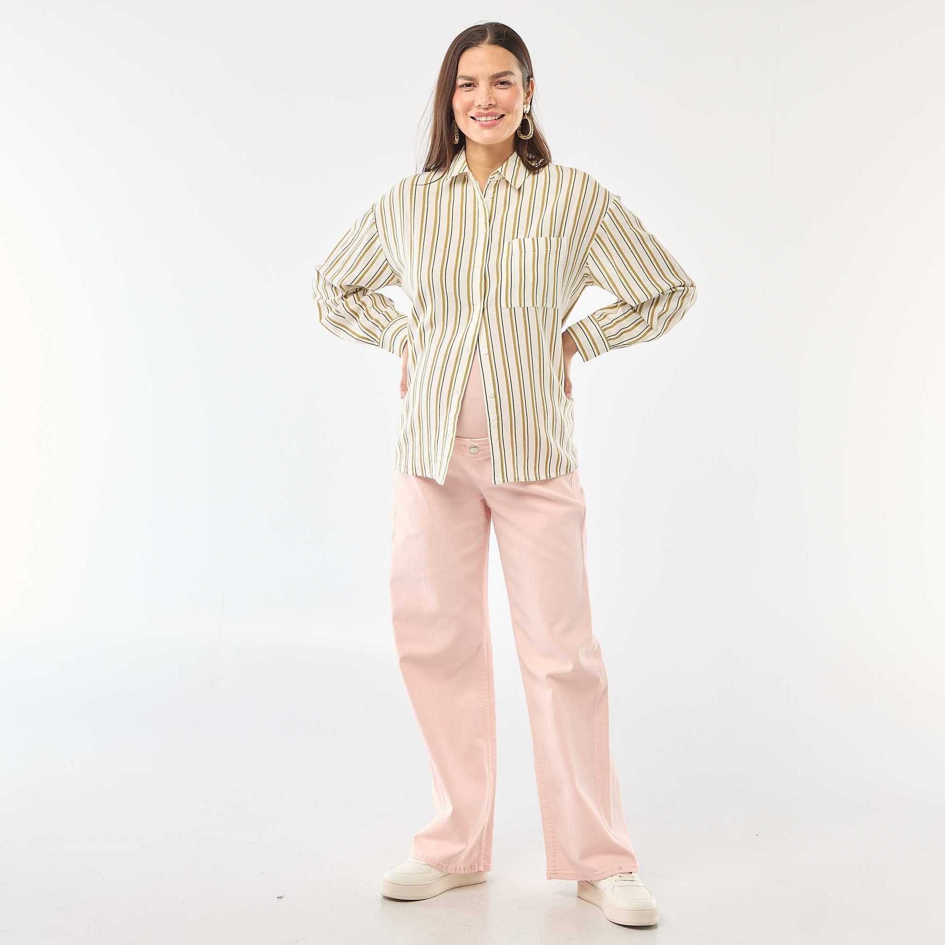 Pantalon de maternité wide leg ROSE