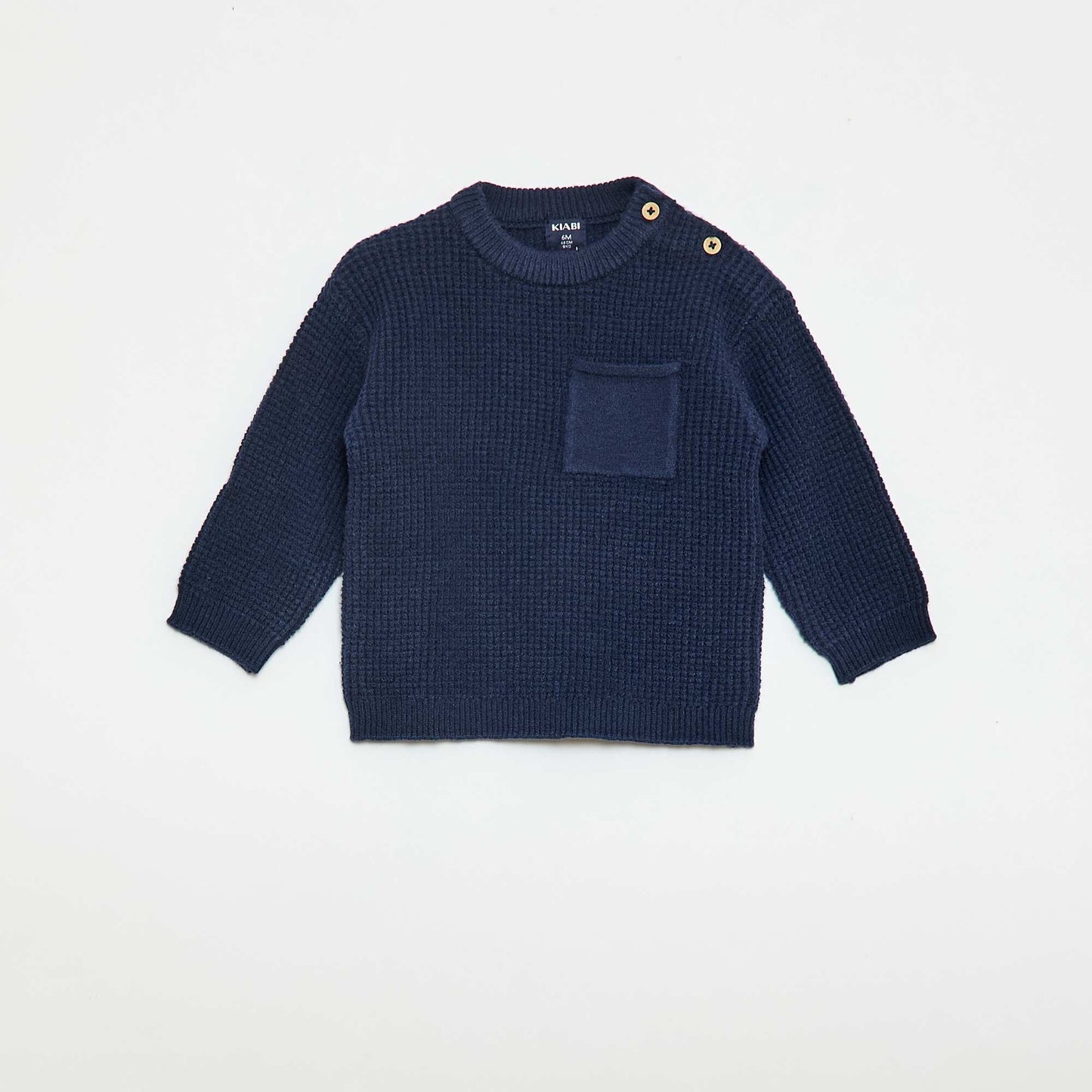 Ensemble pull + pantalon en maille - 2 pièces BLEU