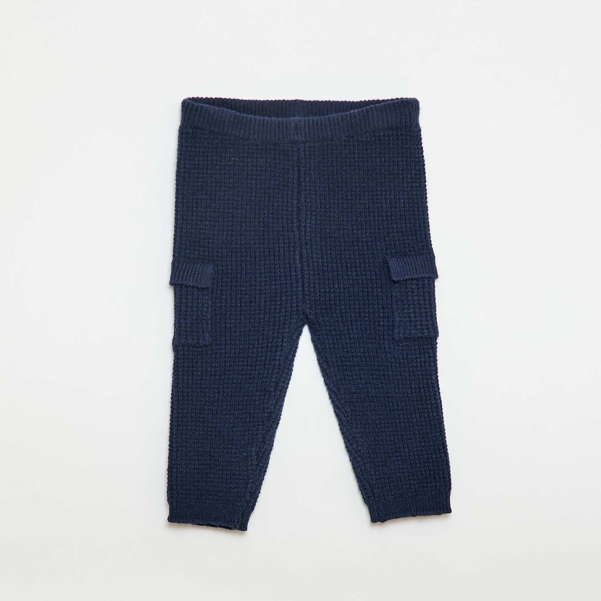 Ensemble pull + pantalon en maille - 2 pièces BLEU