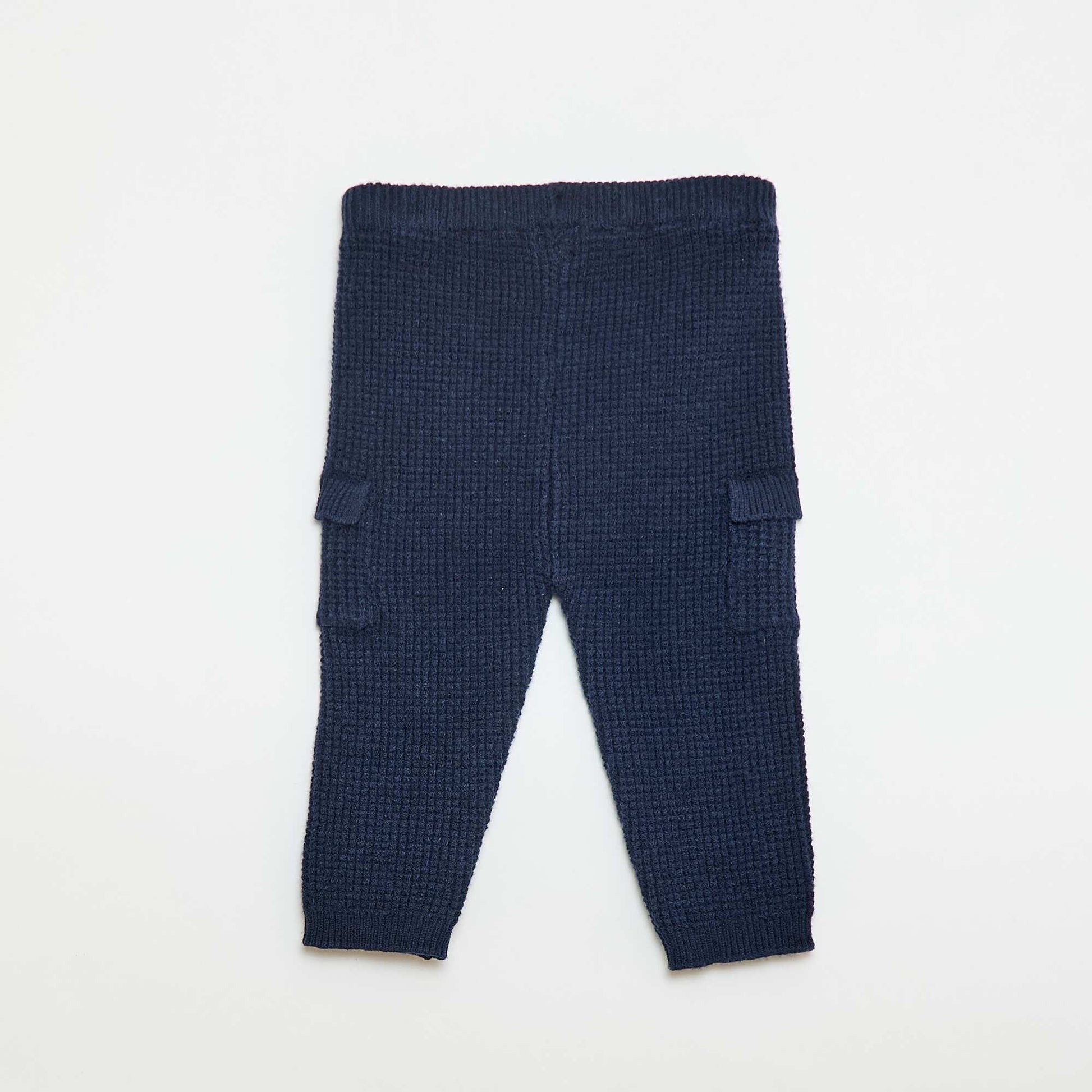 Ensemble pull + pantalon en maille - 2 pièces BLEU