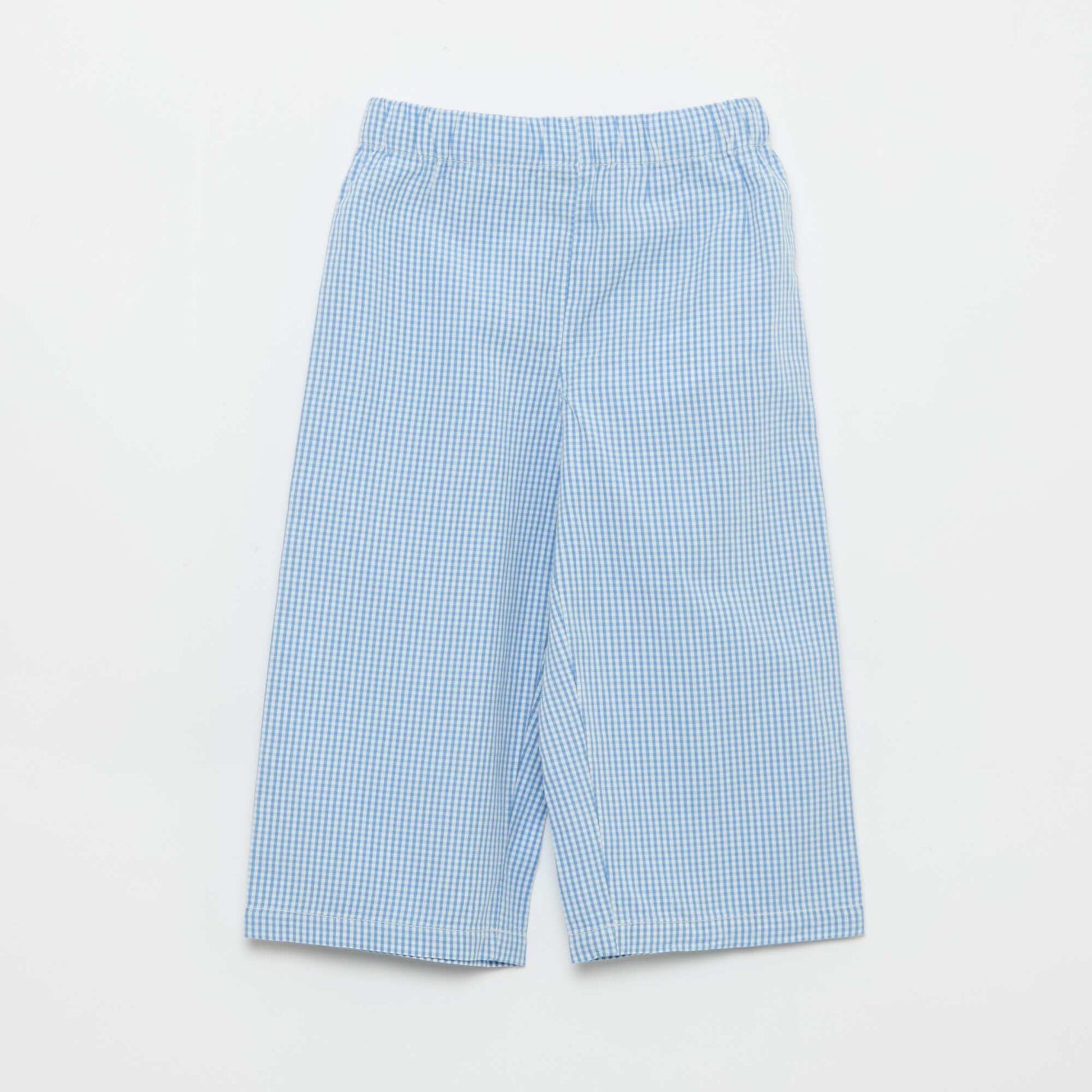 Pyjama en popeline - 2 pièces BLEU