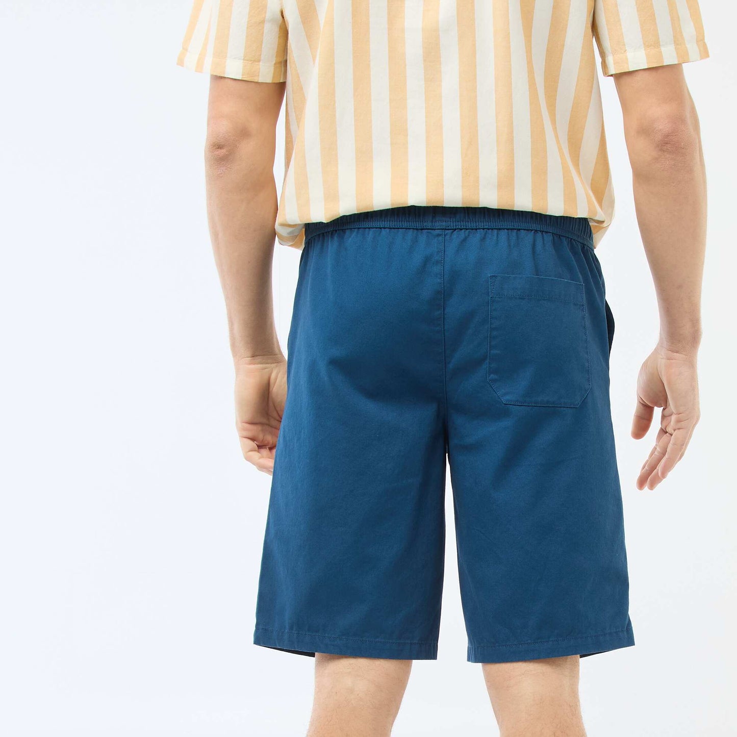 Bermuda en twill BLEU