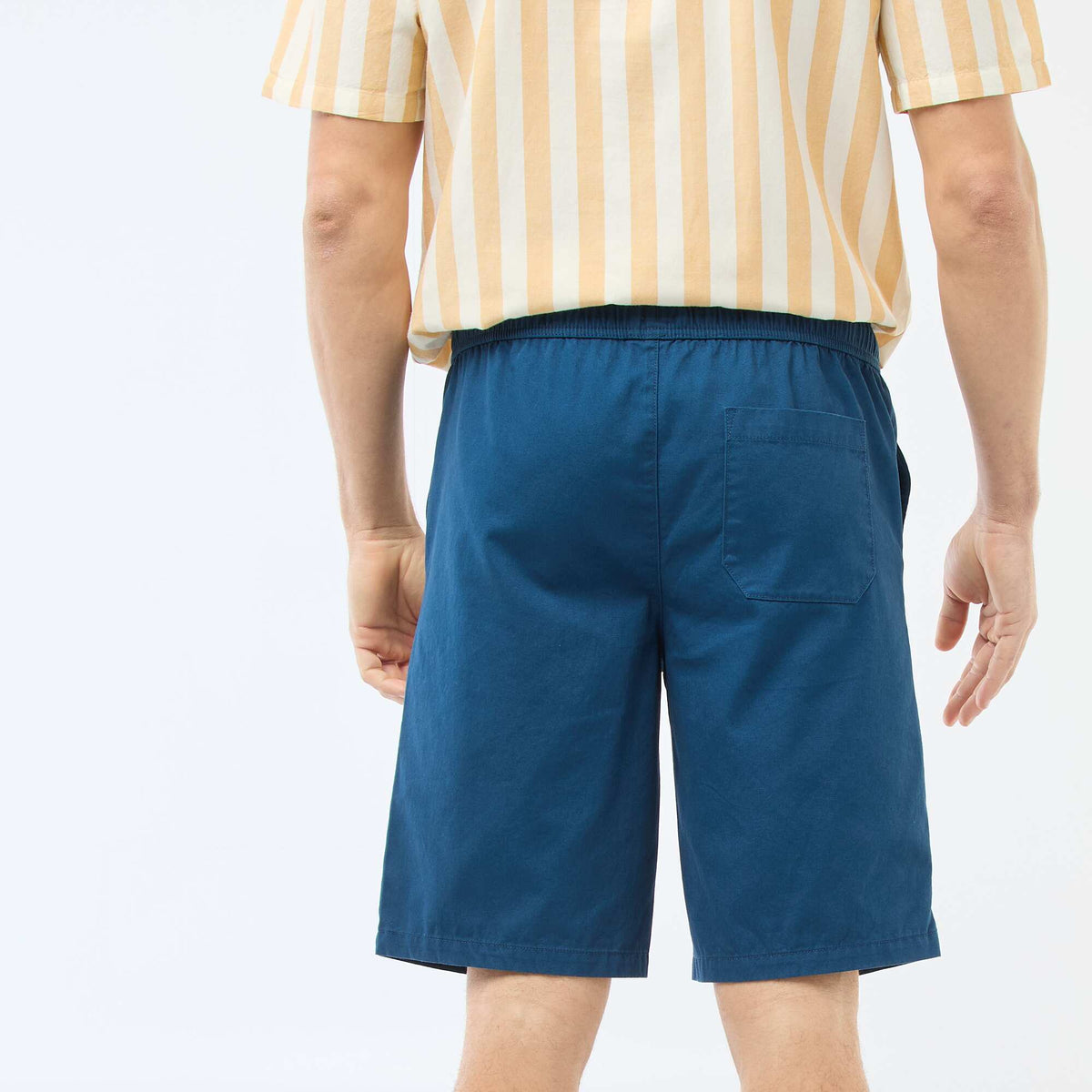 Bermuda en twill BLEU