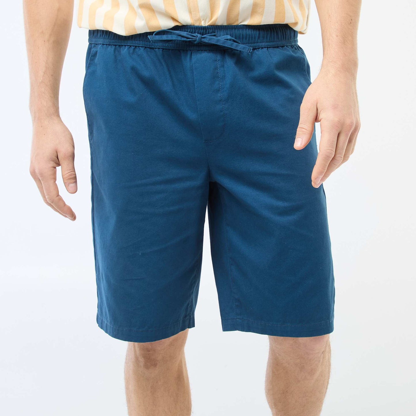 Bermuda en twill BLEU