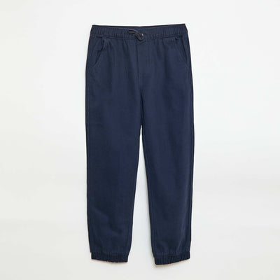 Pantalon style jogger BLEU MARINE