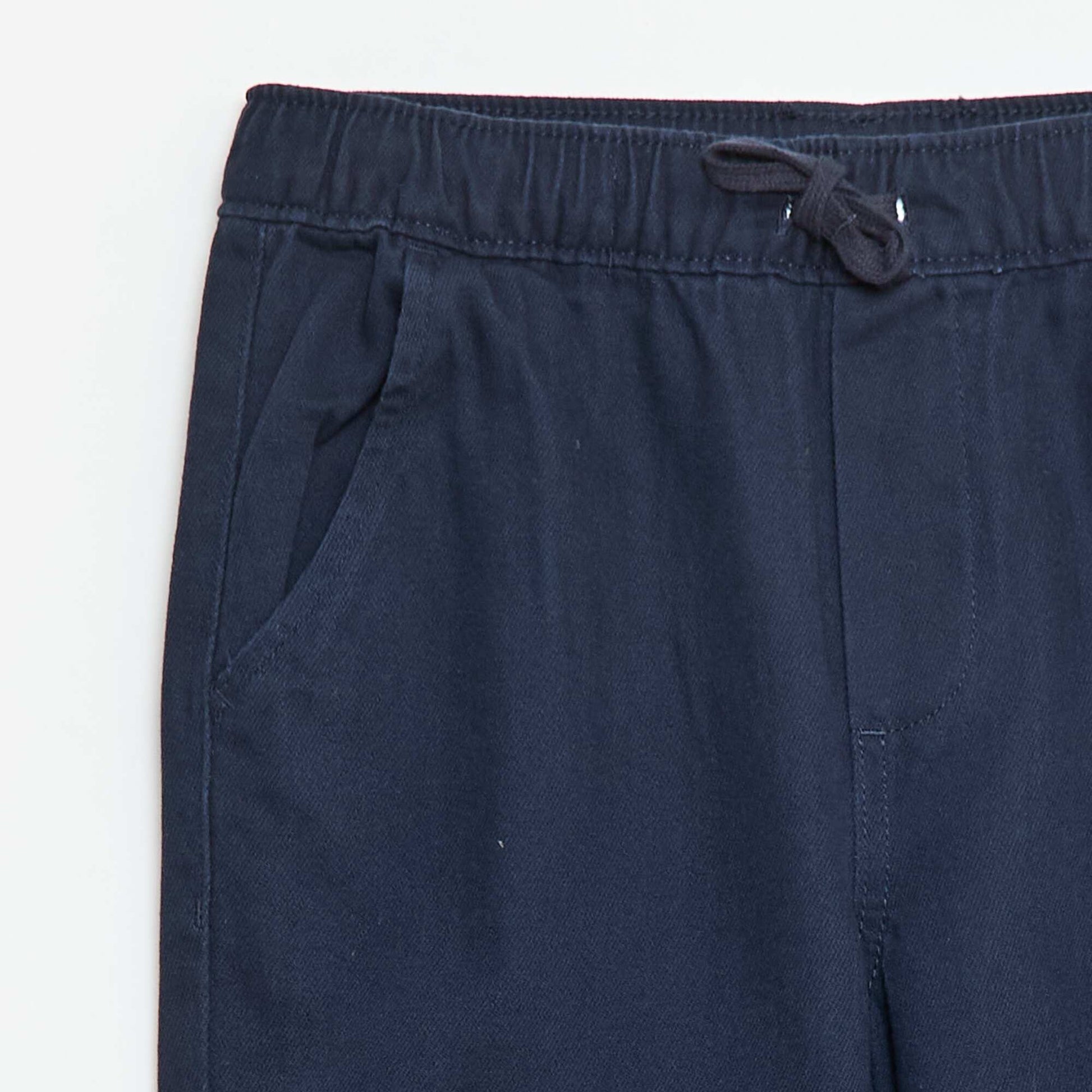 Pantalon style jogger BLEU MARINE