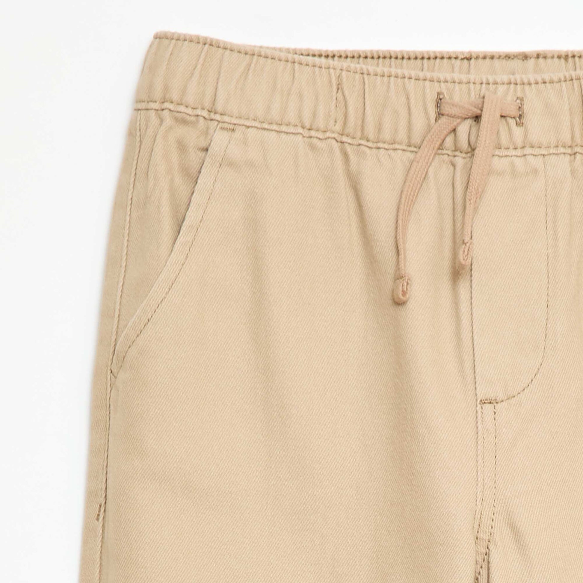 Pantalon style jogger BEIGE