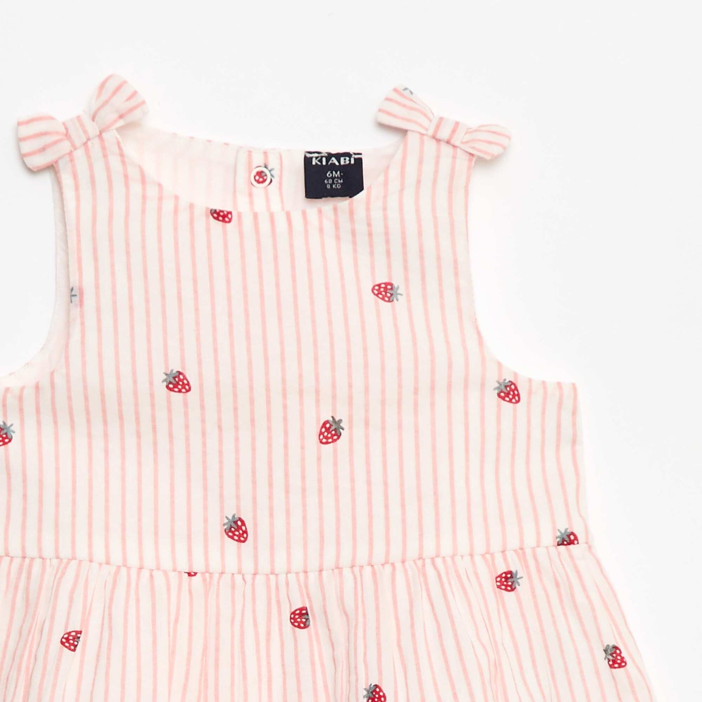 Robe coupe évasée sans manches ROSE