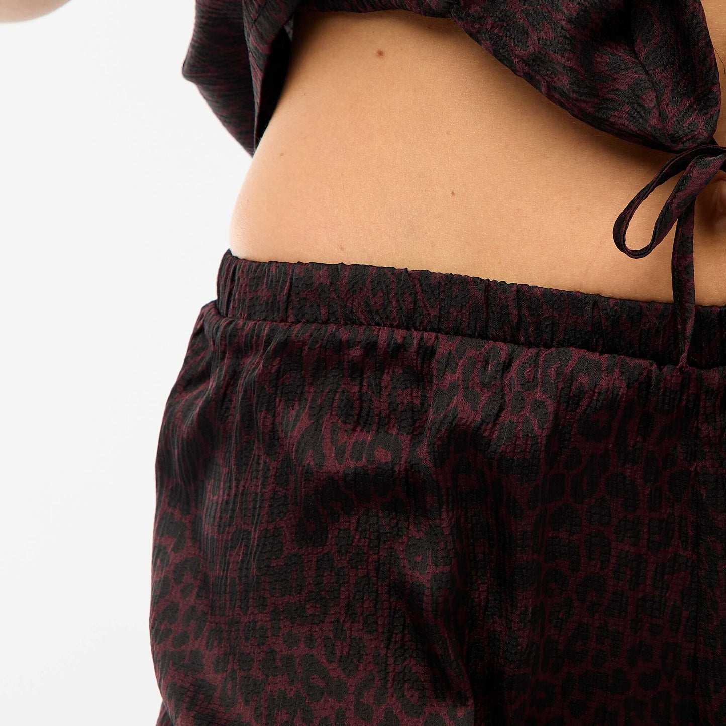 Pyjama 2 pièces en maille crêpe ROSE