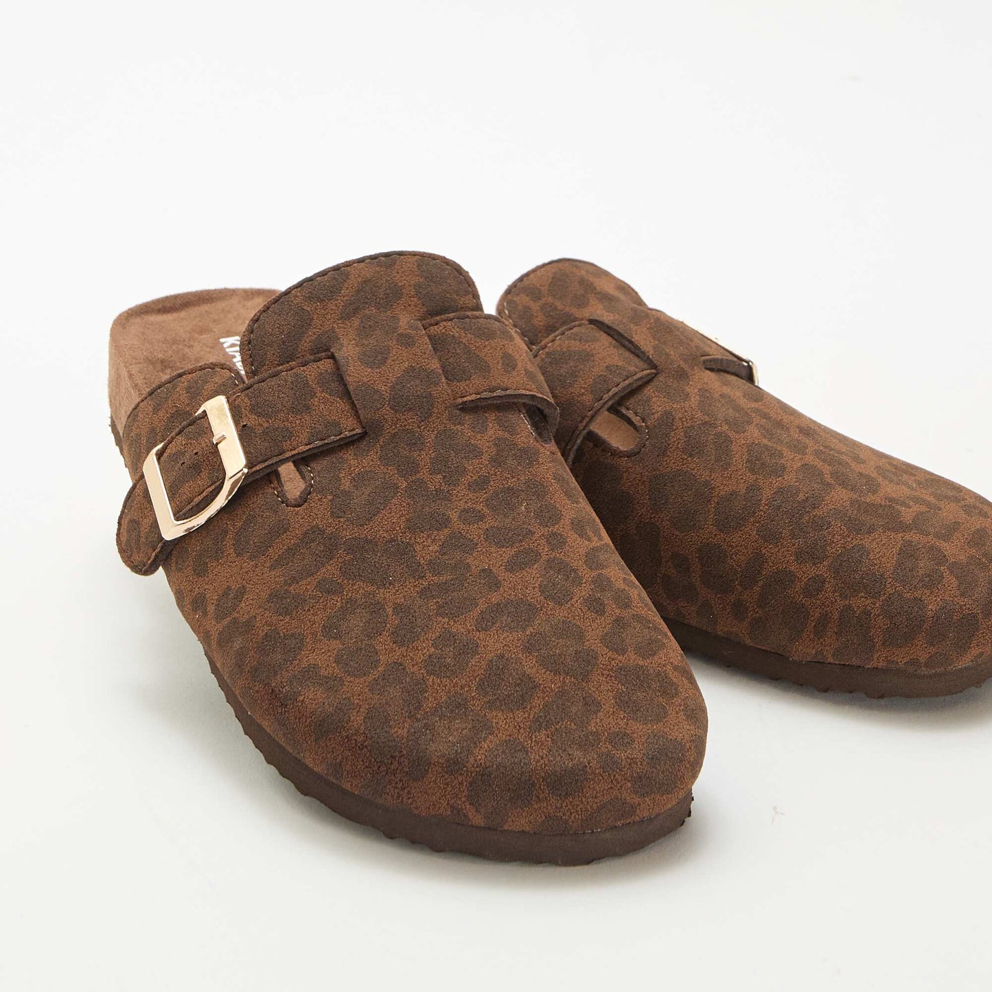 Chaussons sabot LéOPARD