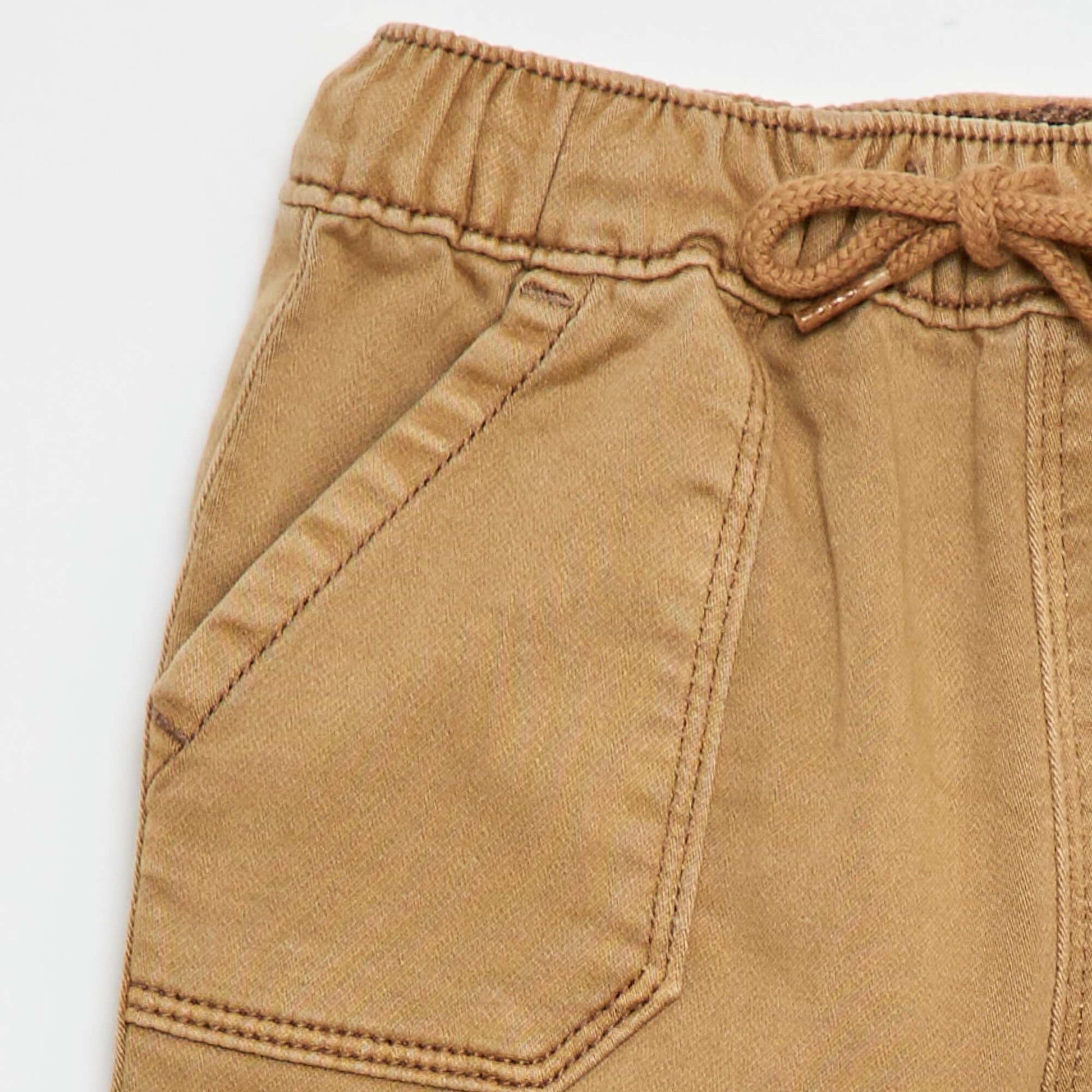 Pantalon relax fit BEIGE