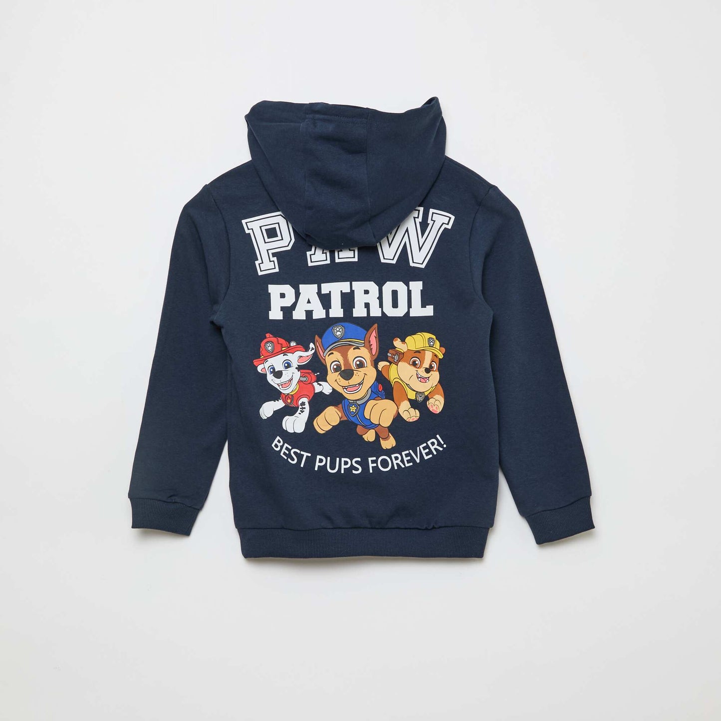 Sweat à capuche en molleton 'Pat'patrouille' BLEU