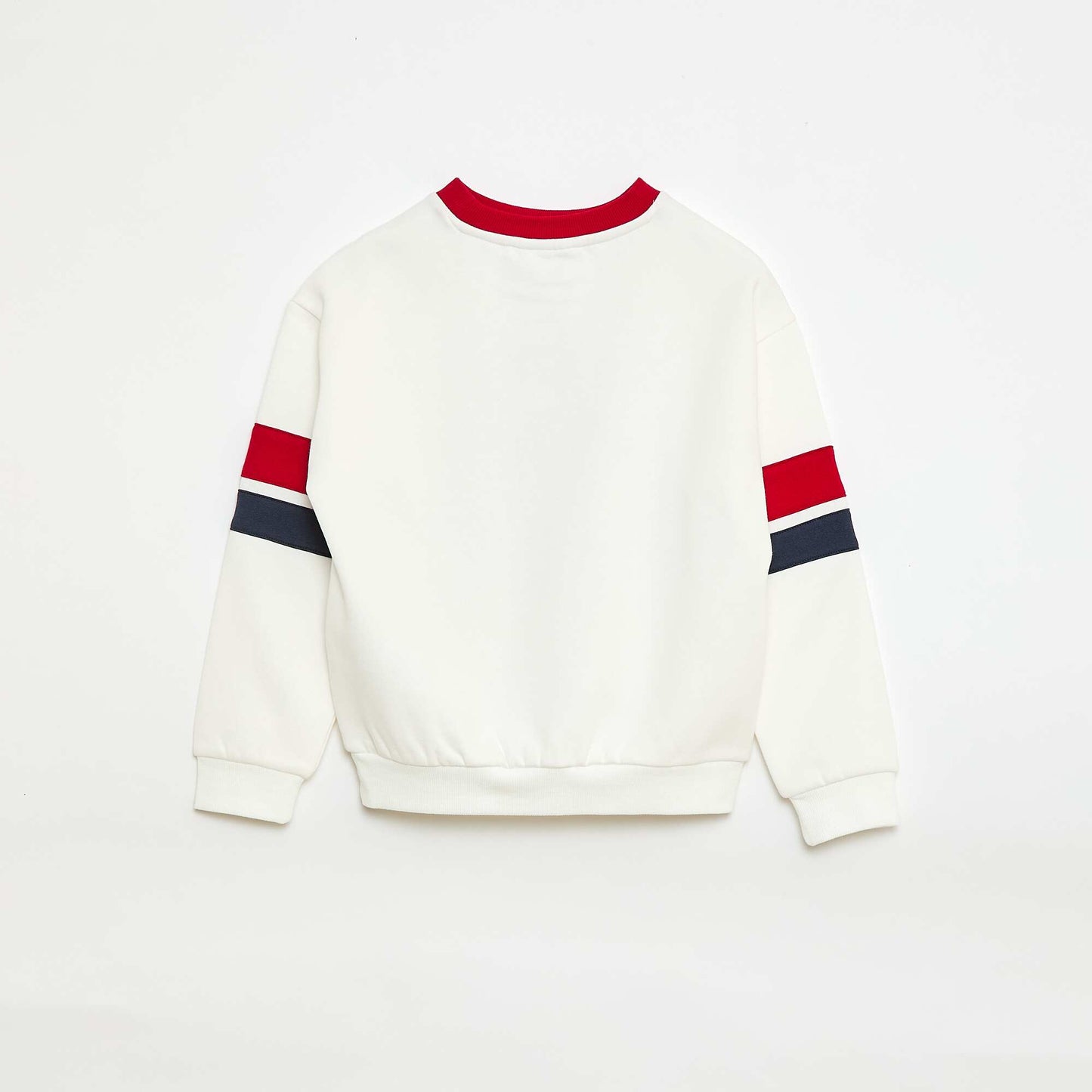 Sweat à col rond 'Captain America' BLANC