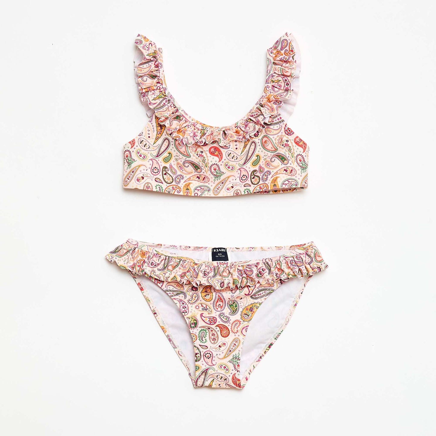 Maillot de bain volanté - 2 pièces ROSE