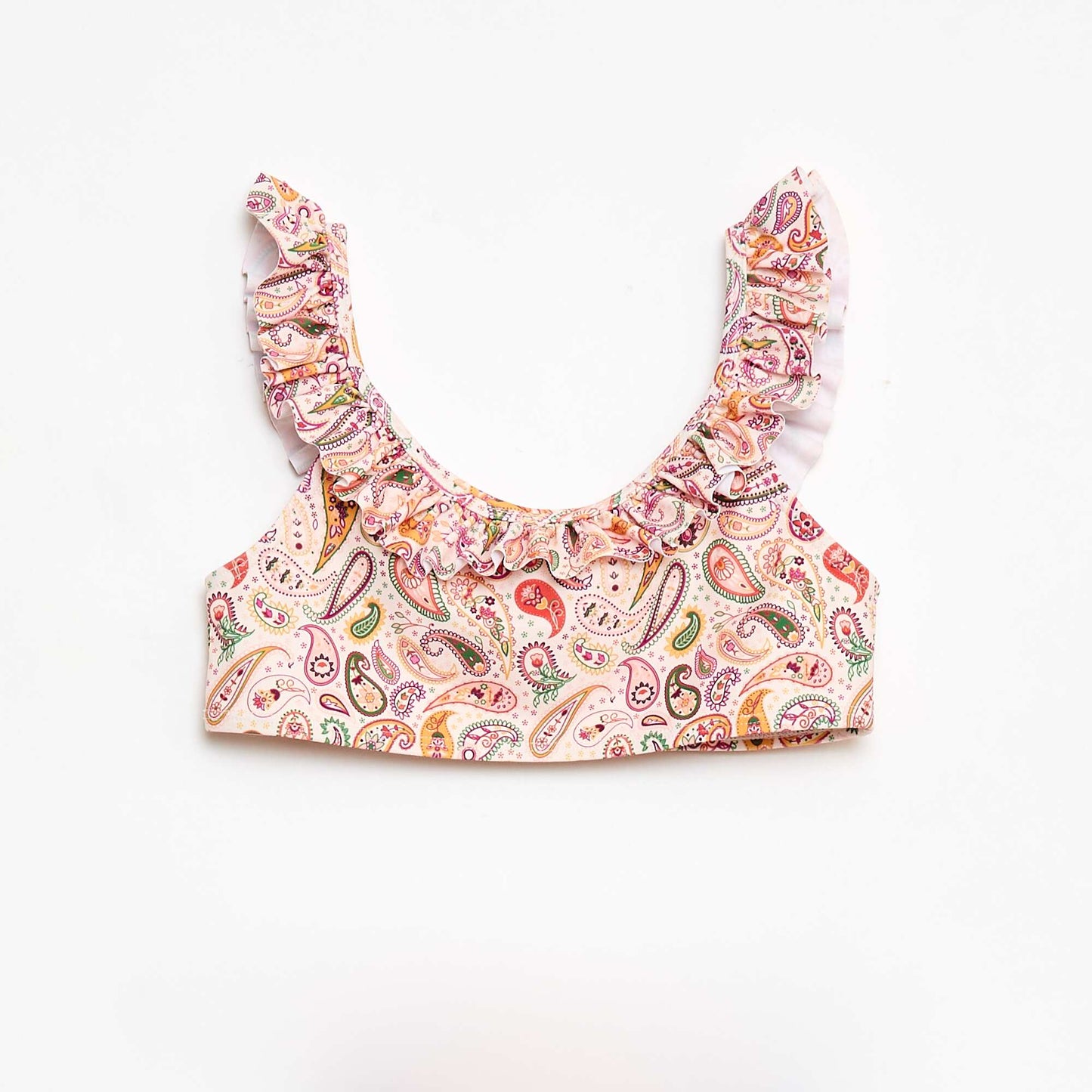 Maillot de bain volanté - 2 pièces ROSE