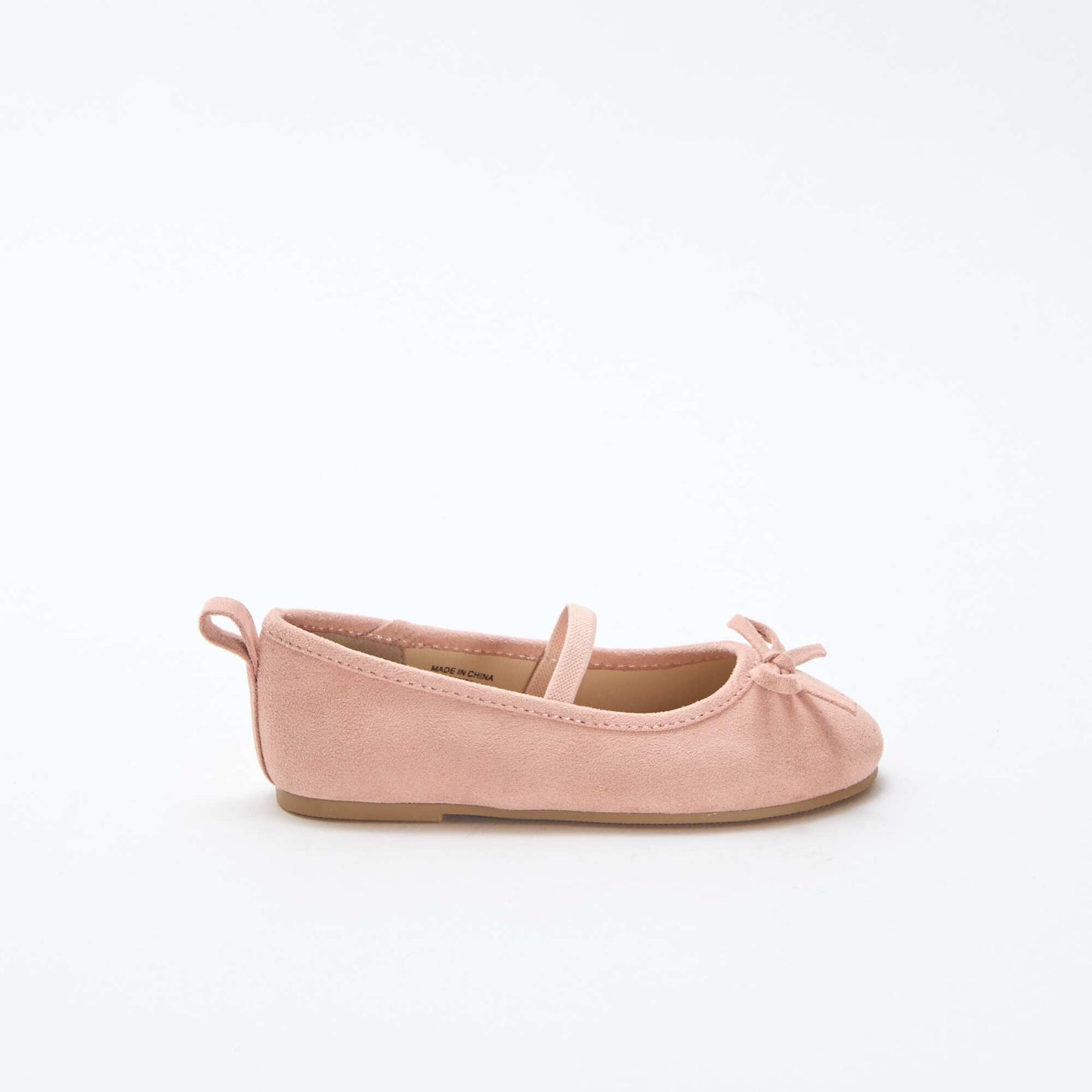 Ballerines en suédine à bride ROSE