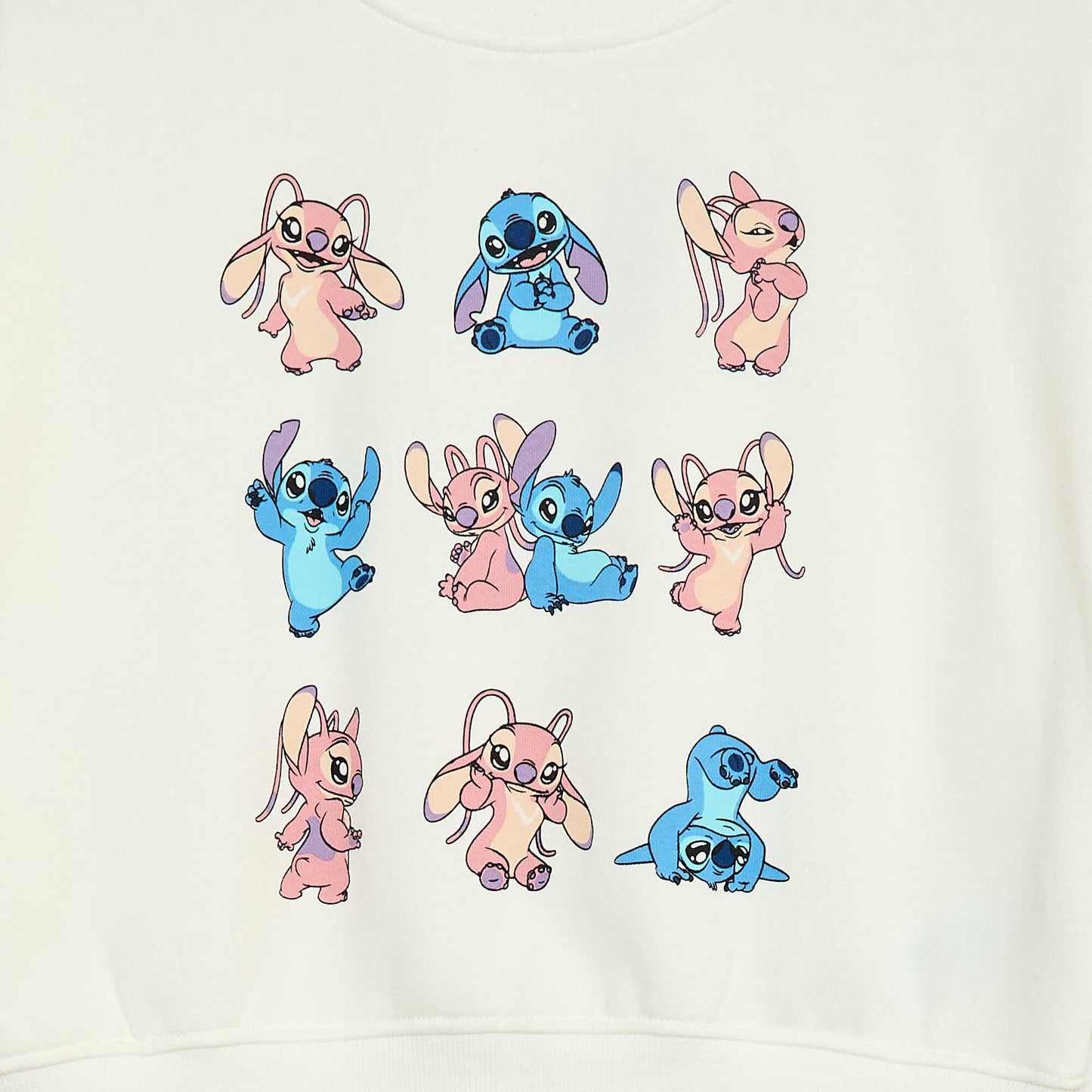 Sweat 'Stitch' 'Disney' BLANC
