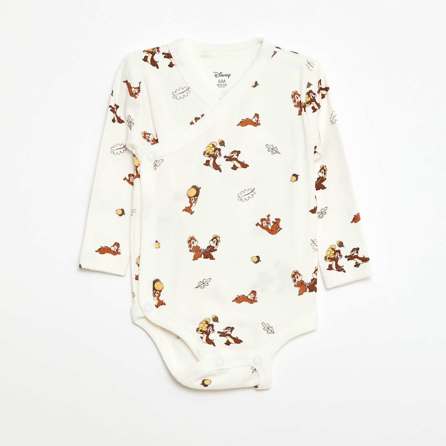 Lot de 2 bodies 'Tic Tac' BEIGE