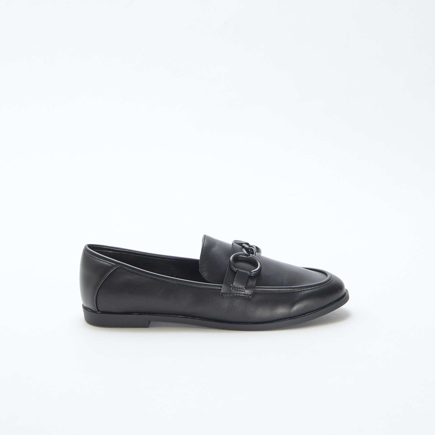 Mocassins avec chaîne NOIR