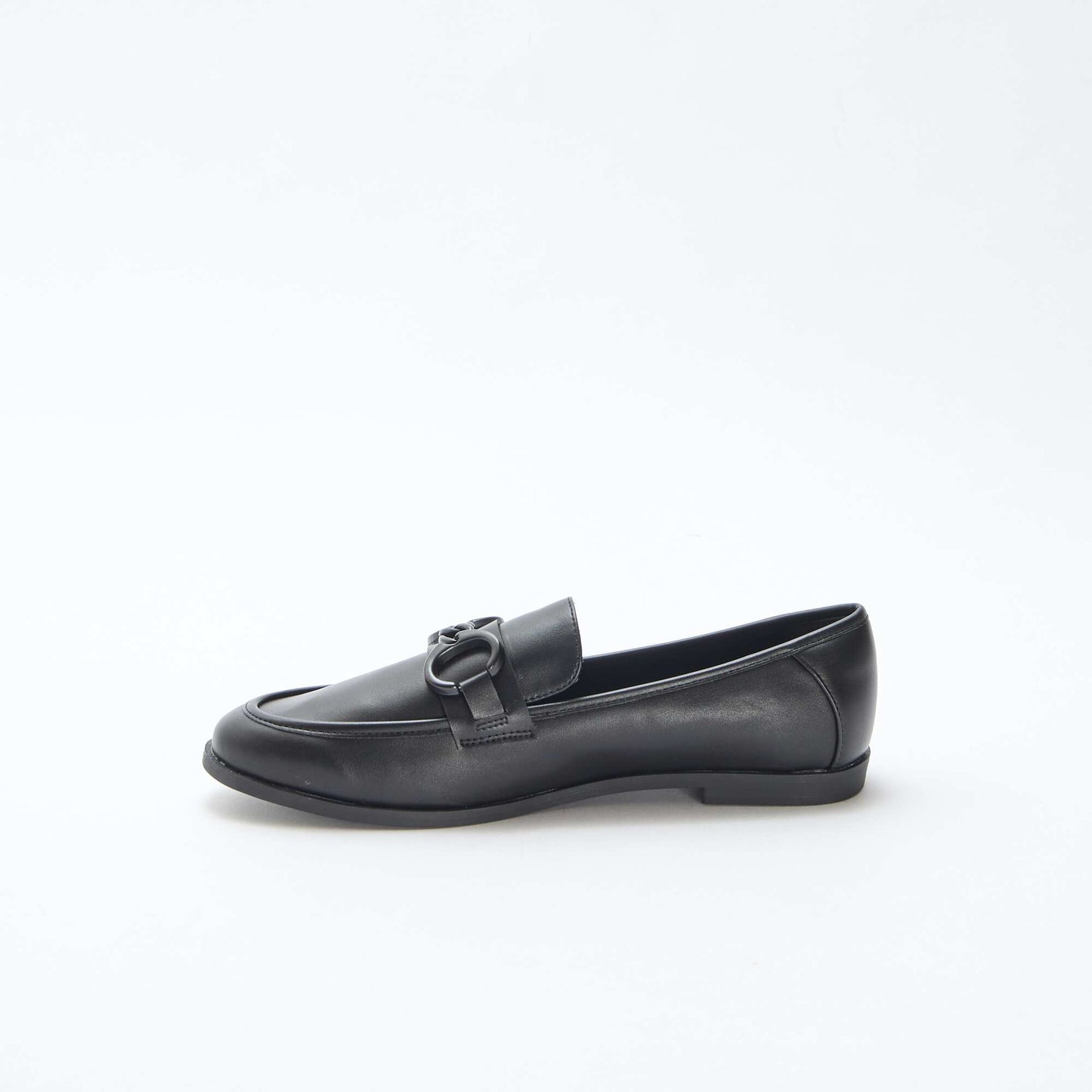 Mocassins avec chaîne NOIR