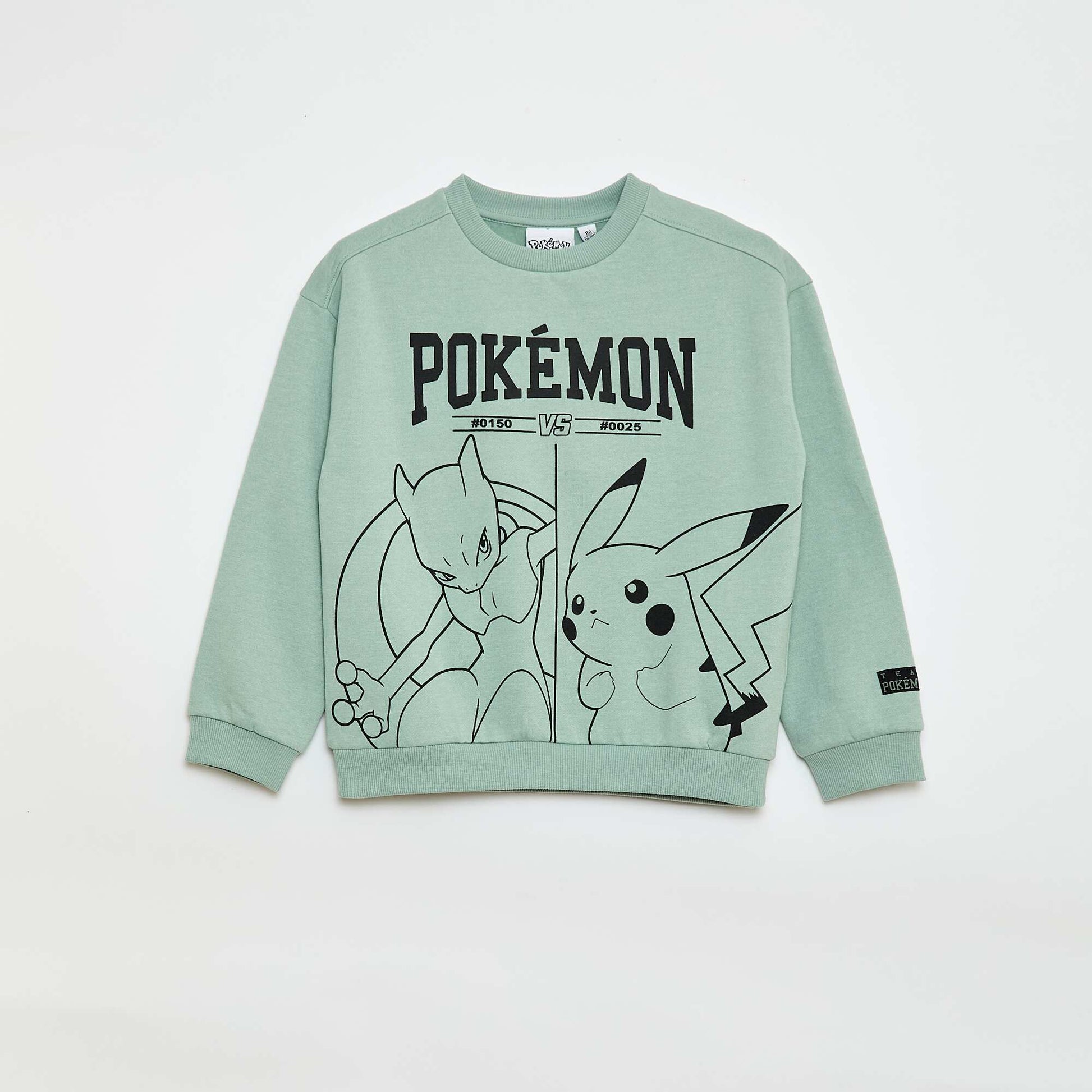 Sweat 'Pokémon' à col rond VERT