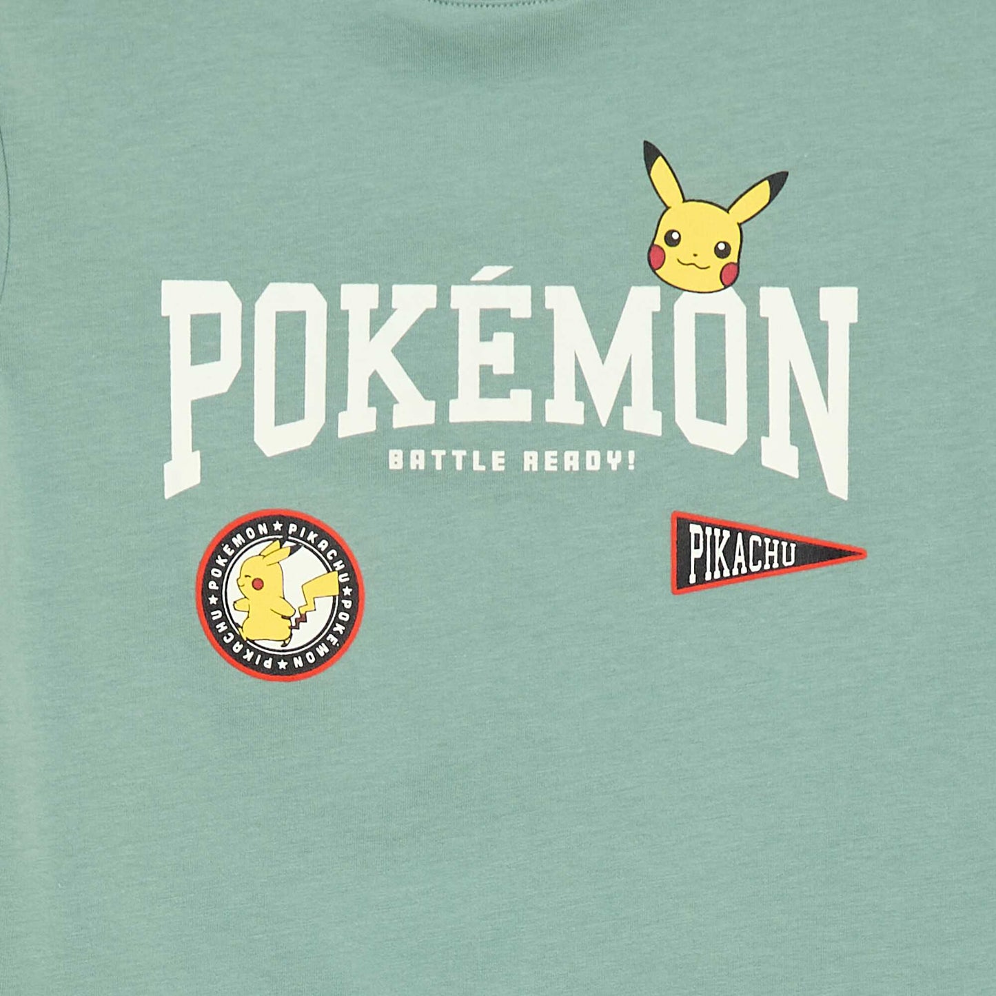 T-shirt Pokémon à manches longues VERT
