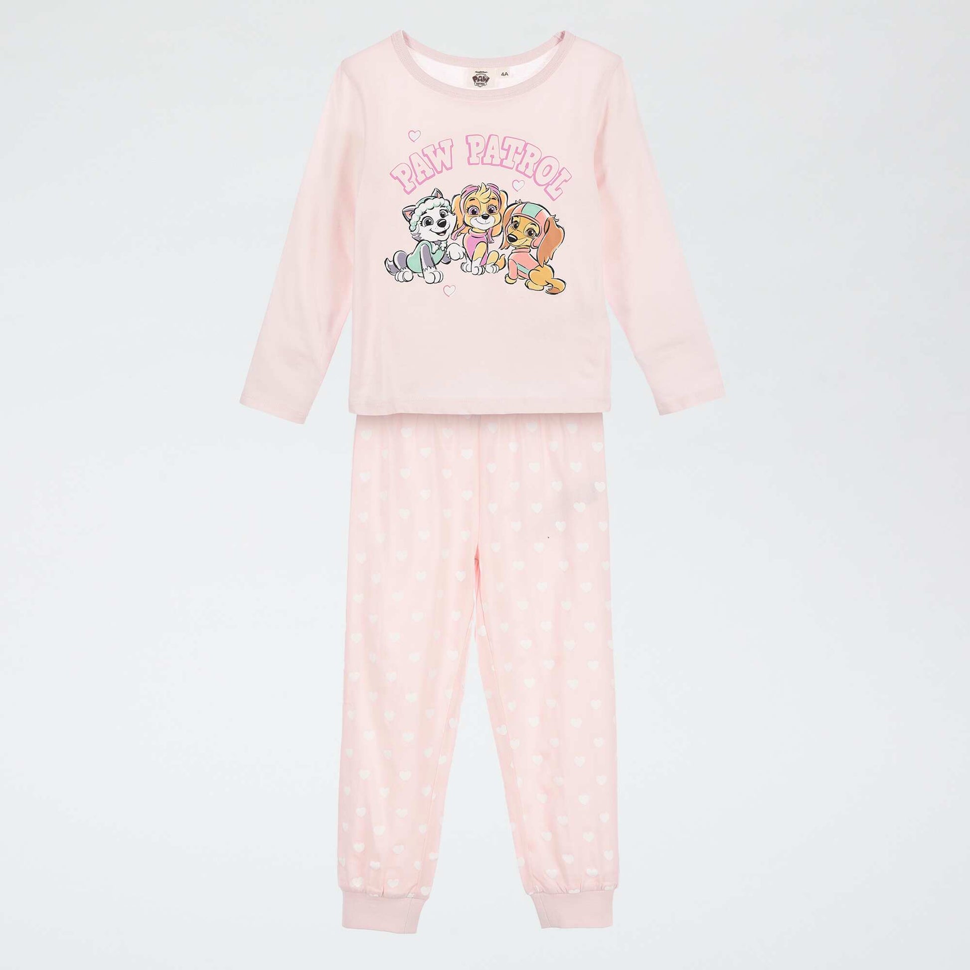 Ensemble pyjama long 'Pat'patrouille' - 2 pièces ROSE