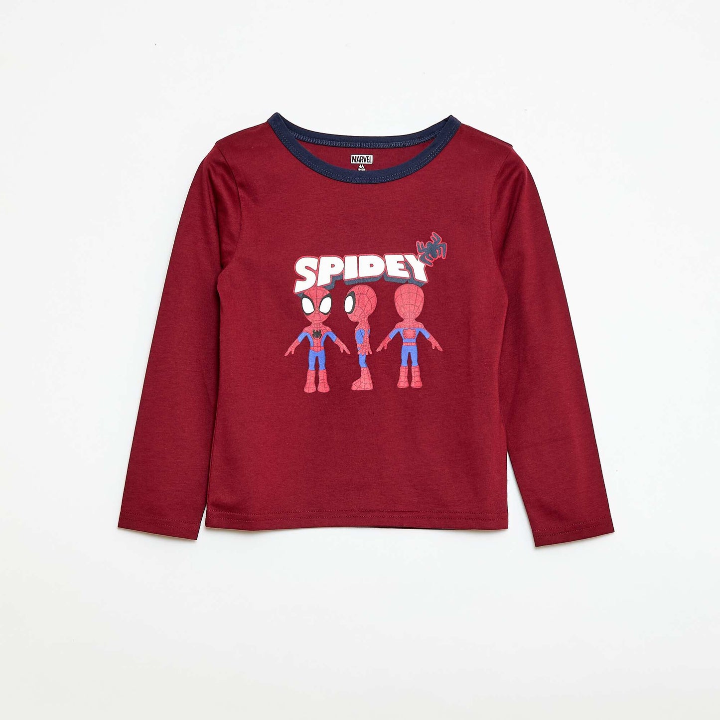Pyjama long imprimé 'Marvel' ROUGE