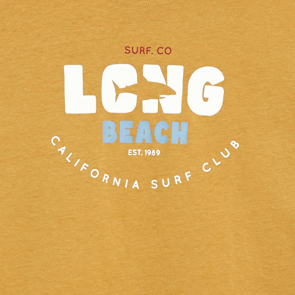 T-shirt à manches courtes imprimé JAUNE