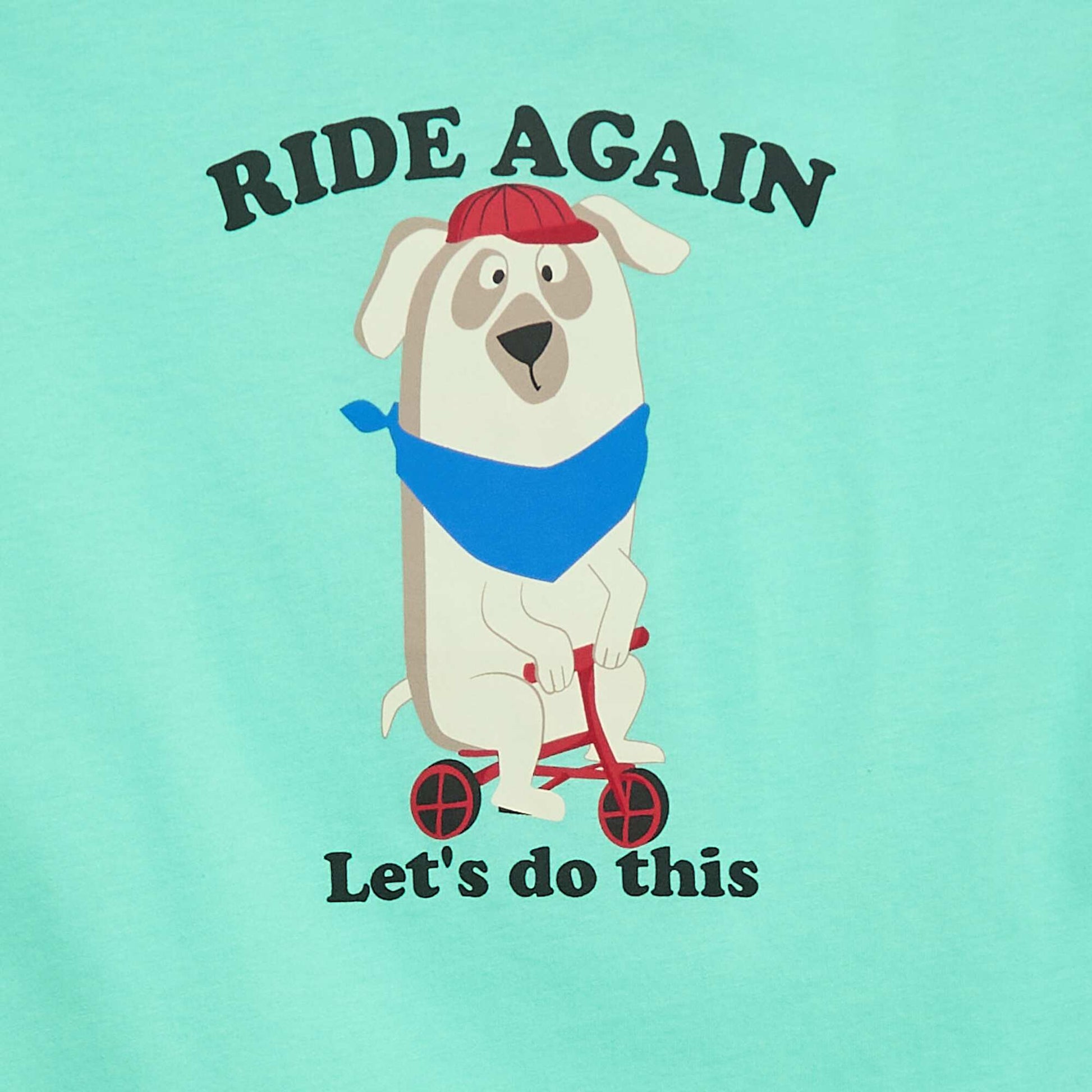 T-shirt à manches courtes imprimé BLEU