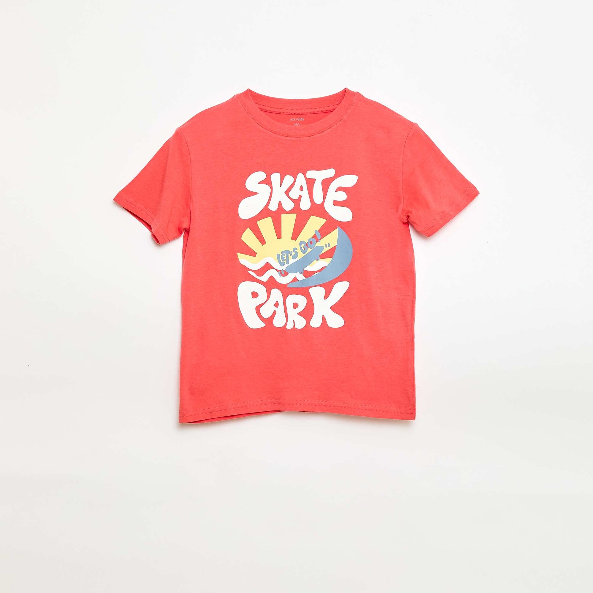 Lot de 3 t-shirts en coton BLEU
