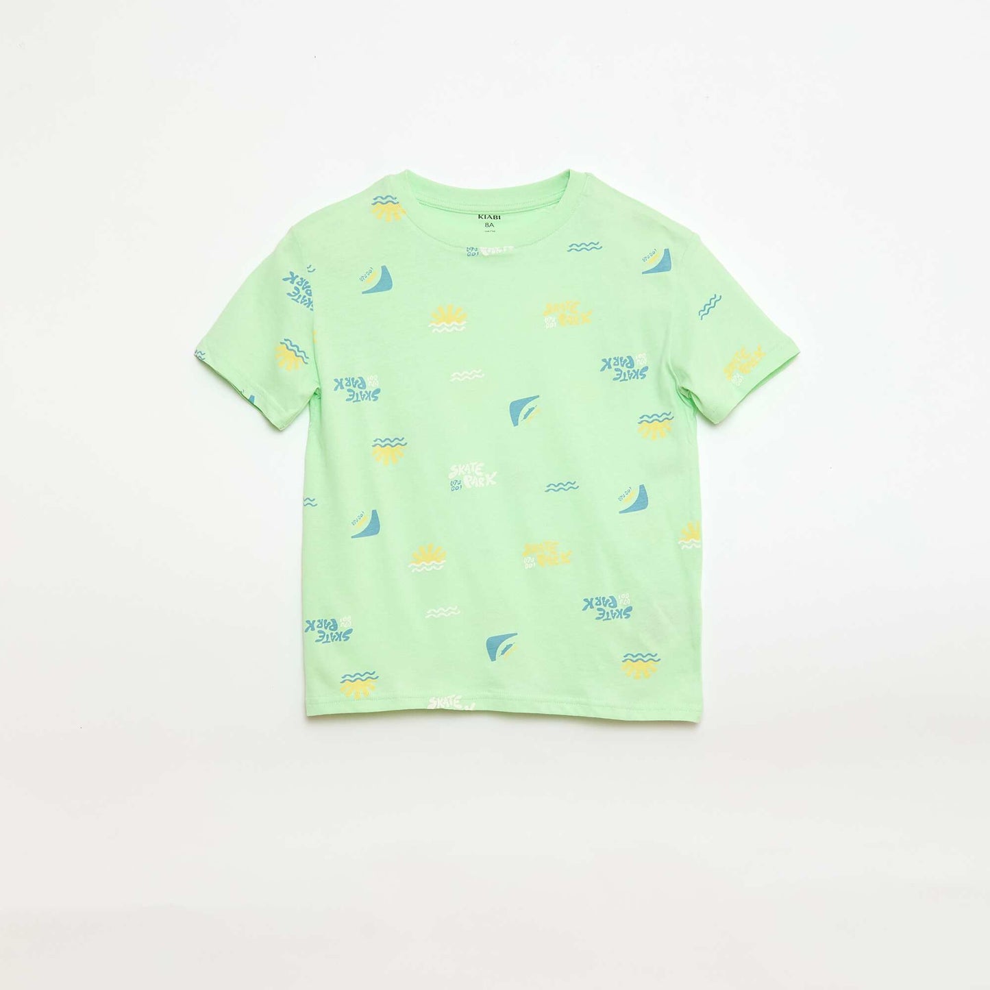 Lot de 3 t-shirts en coton BLEU
