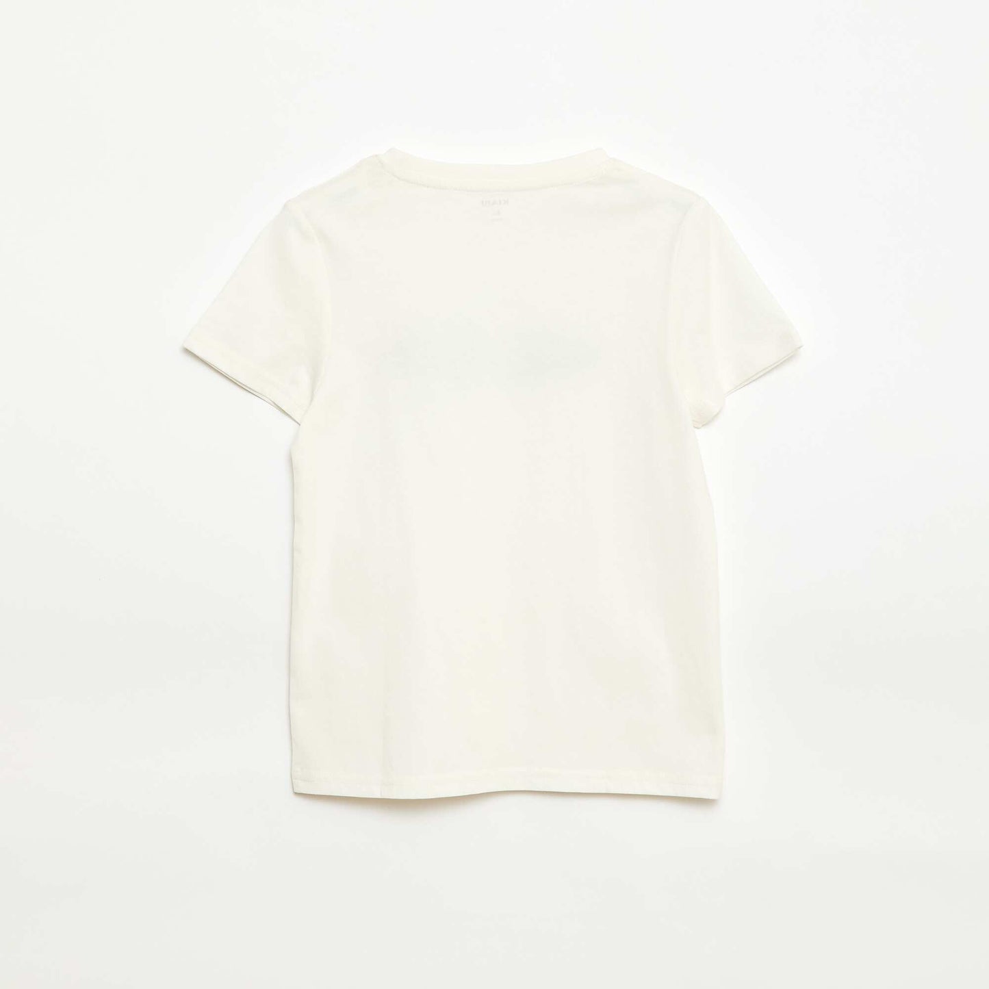 T-shirt imprimé à message BLANC