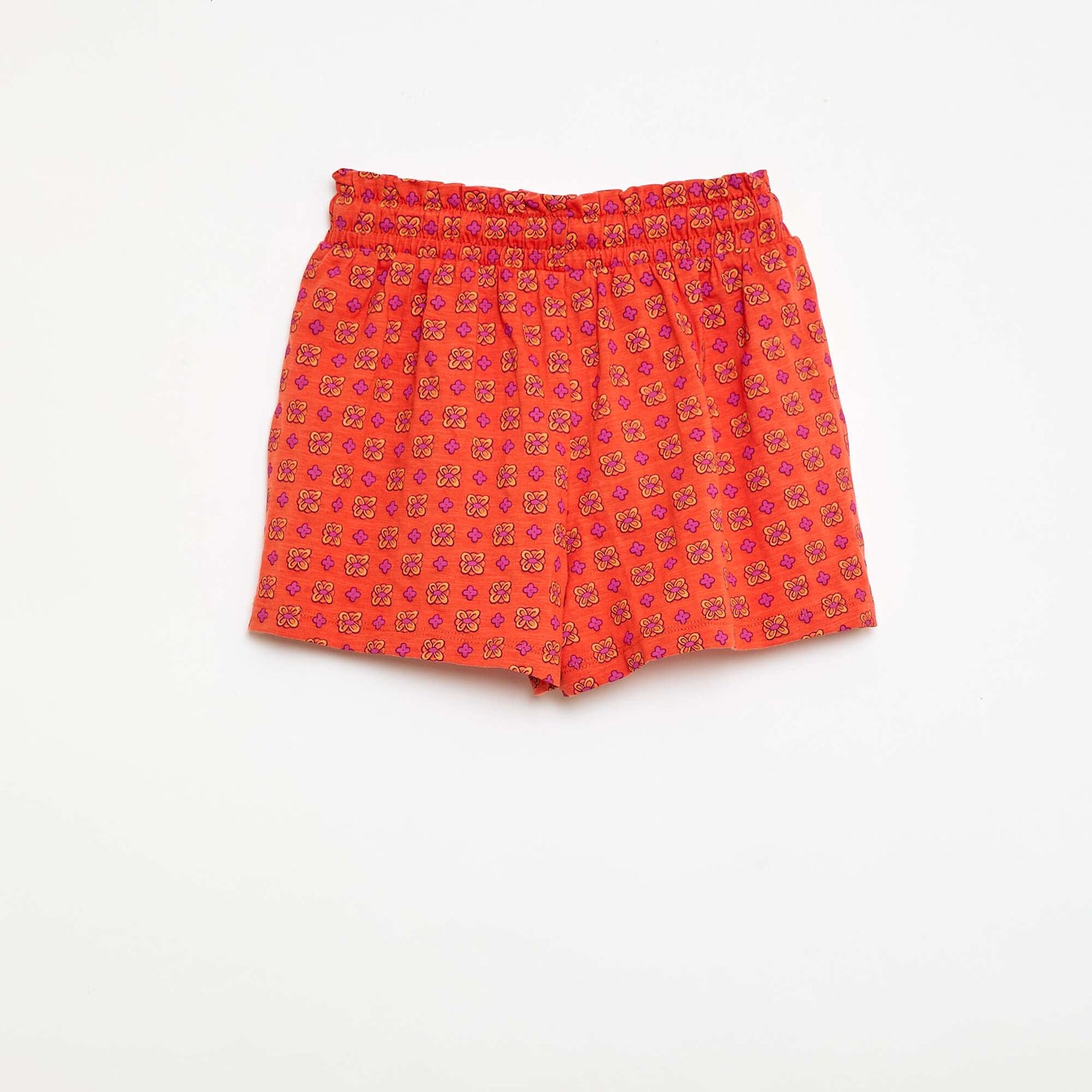Short de bain à motif ORANGE
