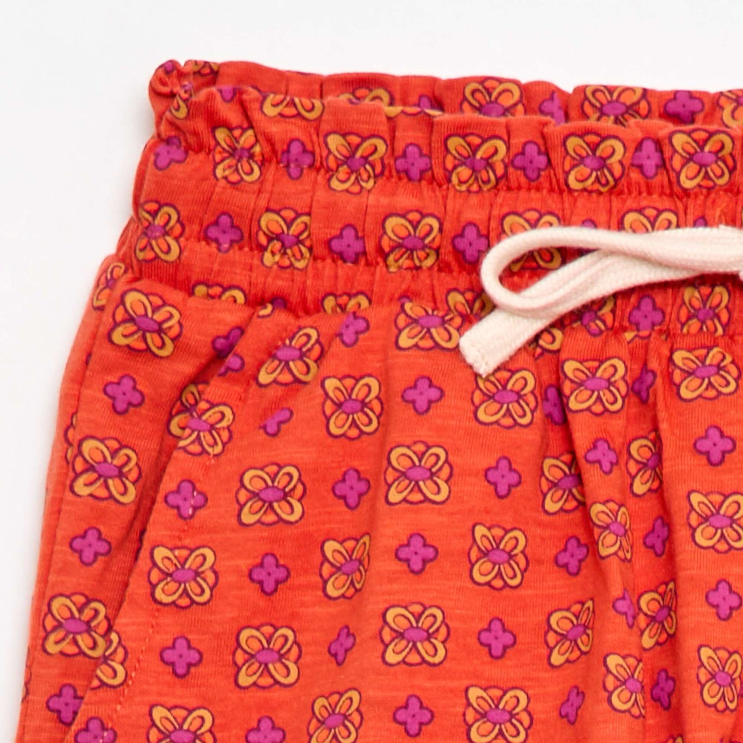 Short de bain à motif ORANGE