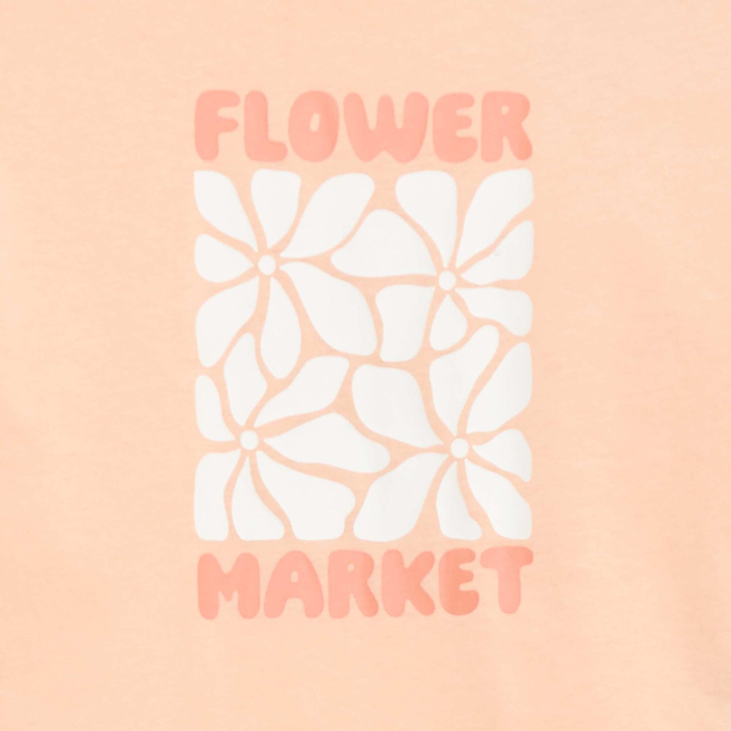 T-shirt imprimé fantaisie ROSE