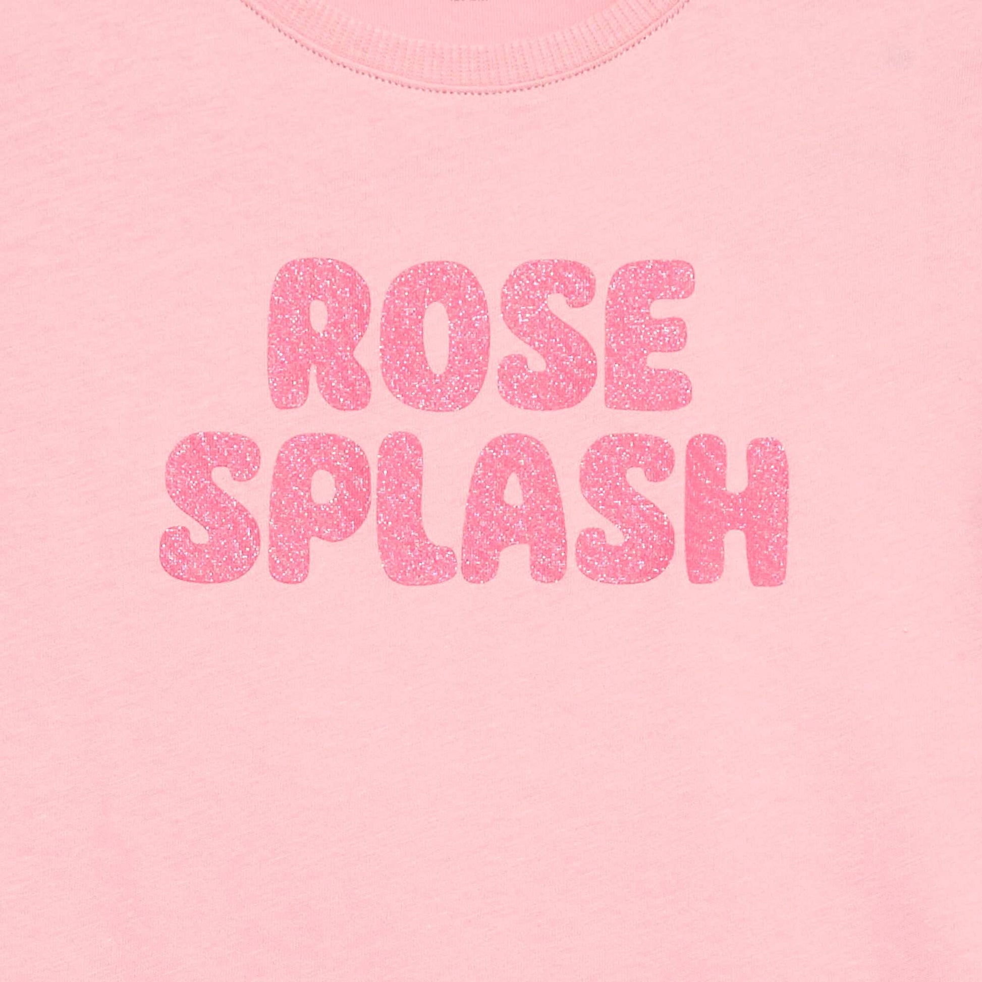 T-shirt imprimé fantaisie ROSE