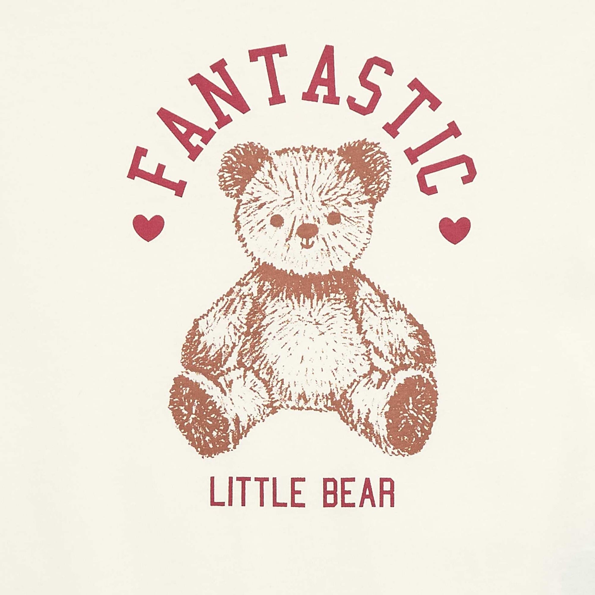 T-shirt imprimé fantaisie BLANC