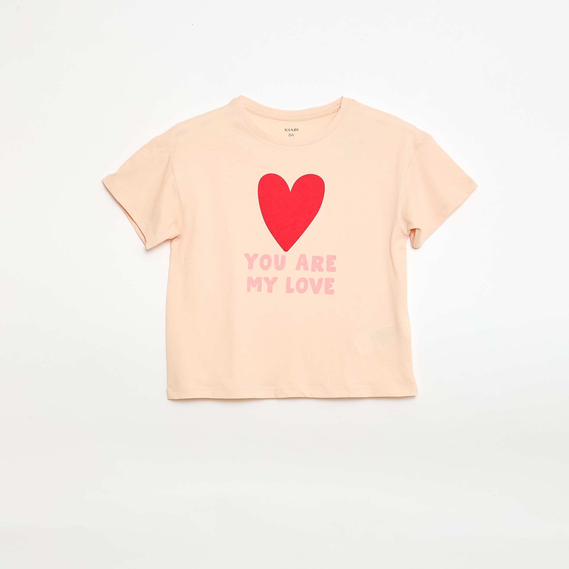 T-shirt imprimé fantaisie ROSE