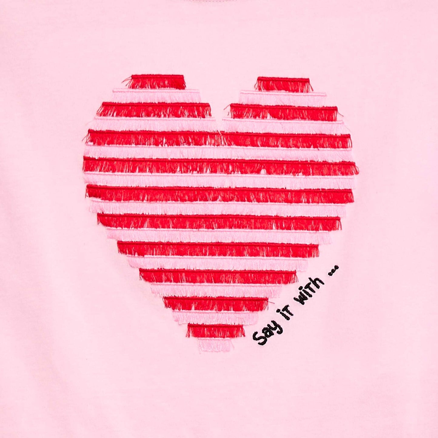 T-shirt à manches courtes avec animation ROSE