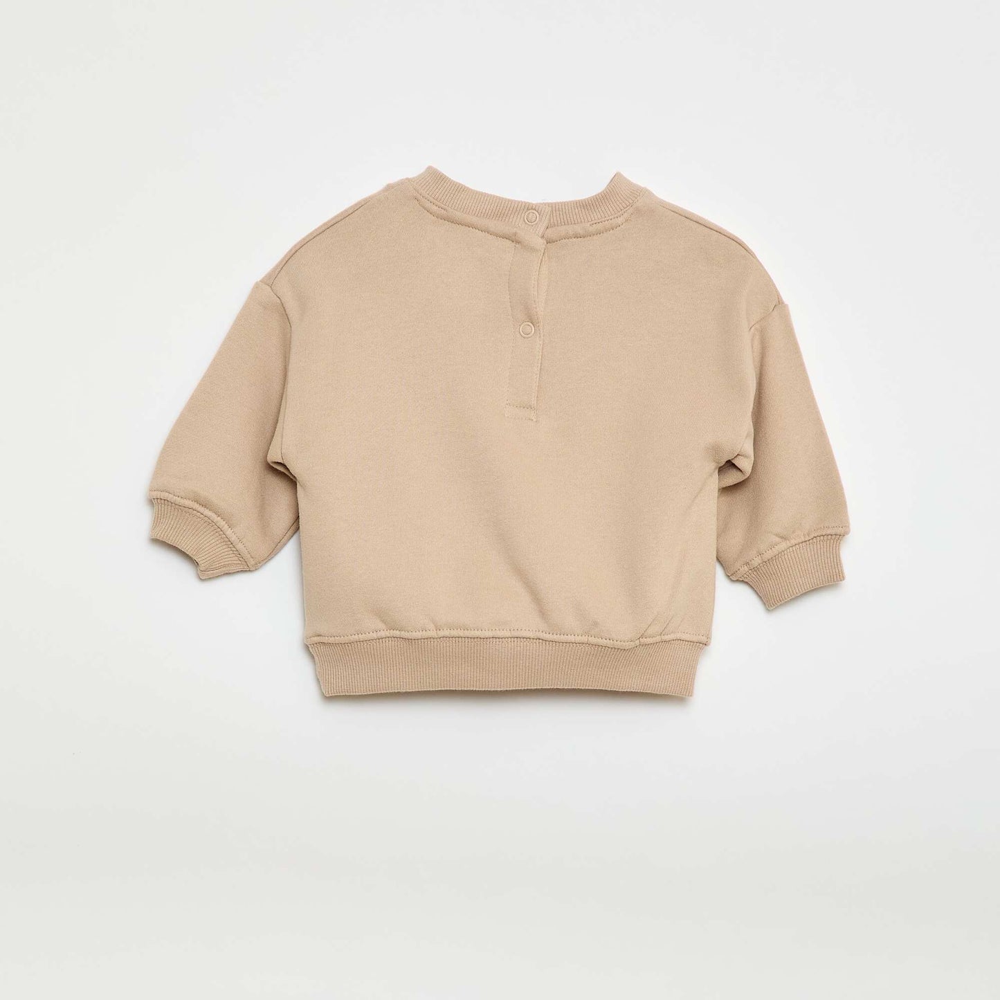 Sweat en molleton imprimé 'Simba' BEIGE