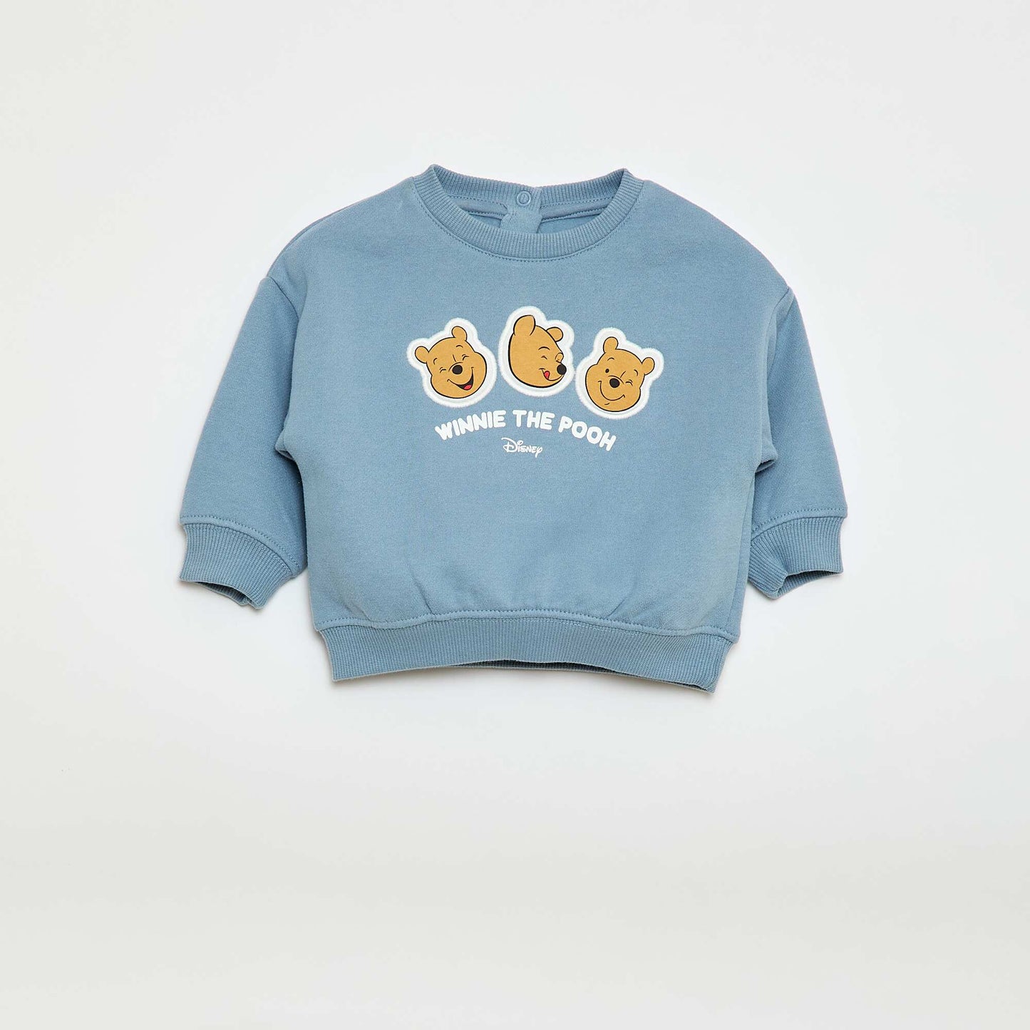 Sweat en molleton imprimé 'Winnie' BLEU