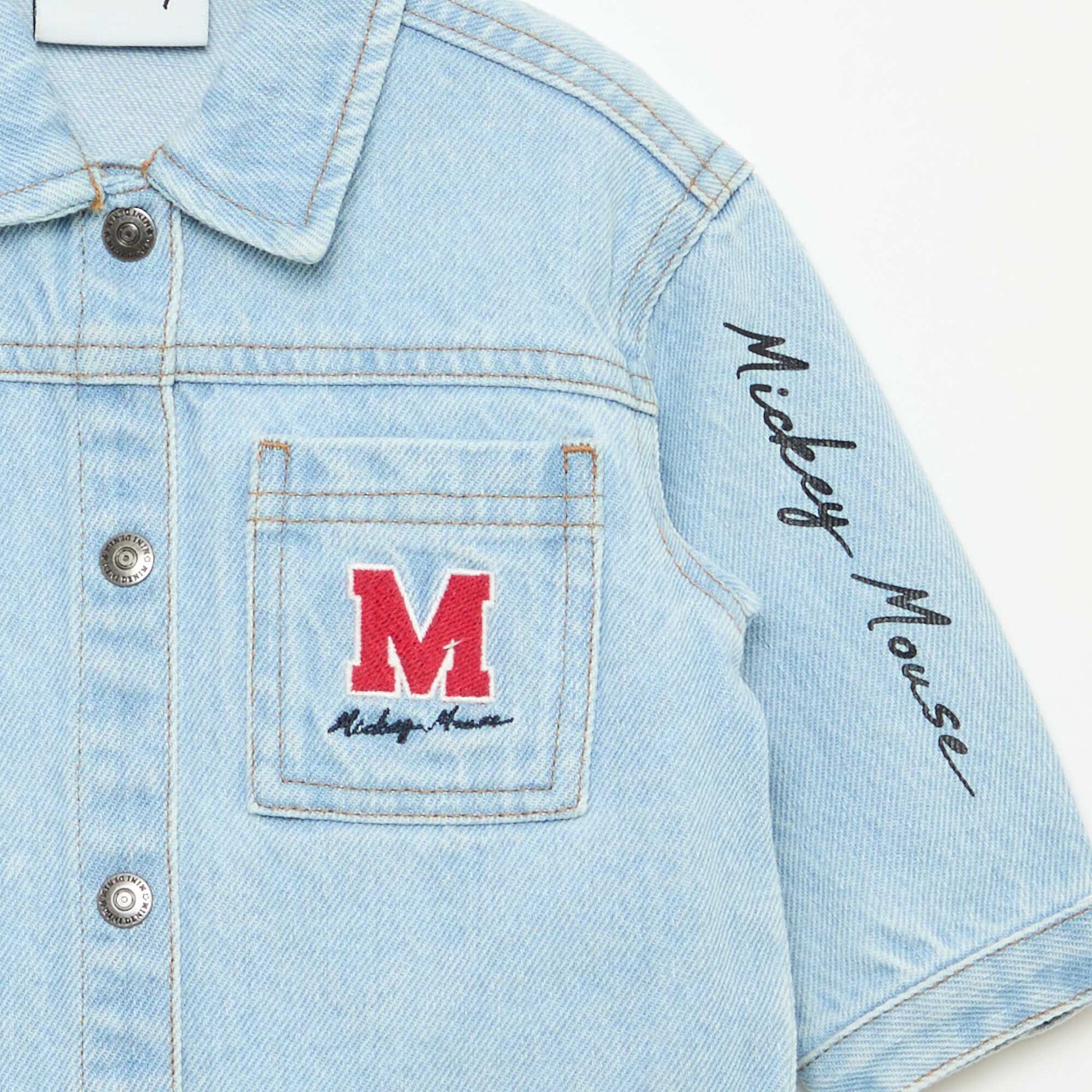 Veste en denim imprimé 'Disney' MICKEY