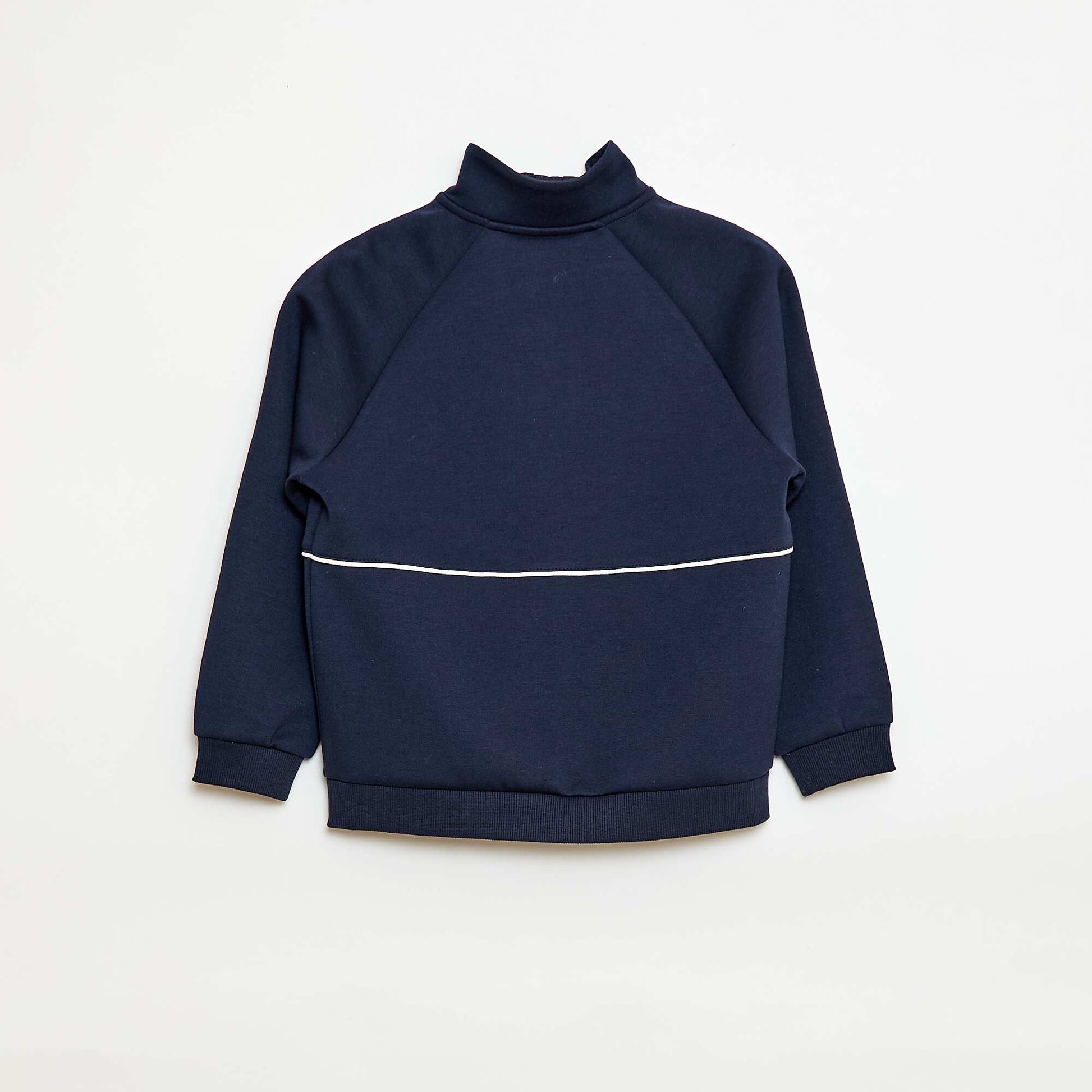 Sweat avec ouverture zippée BLEU